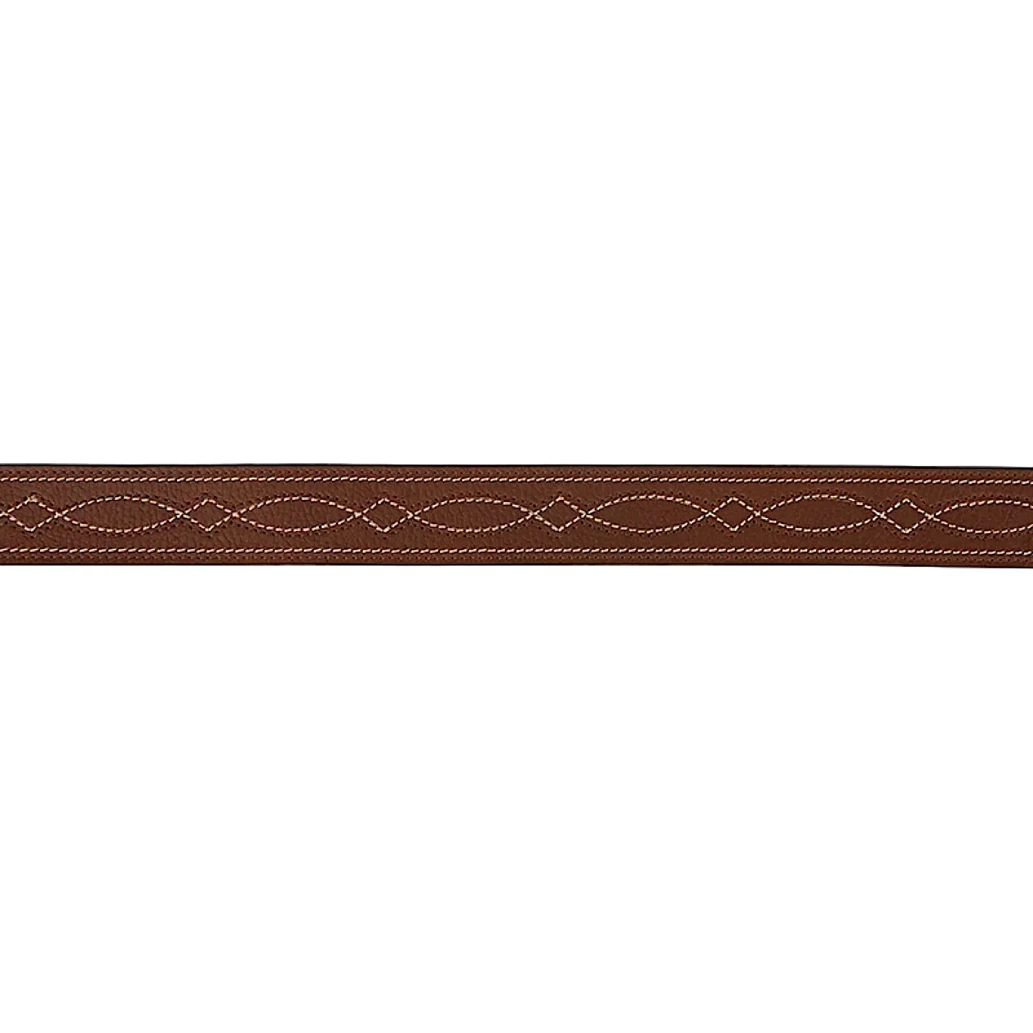 Ringers Western Crossover Belt - Brown/Gold - Image 3