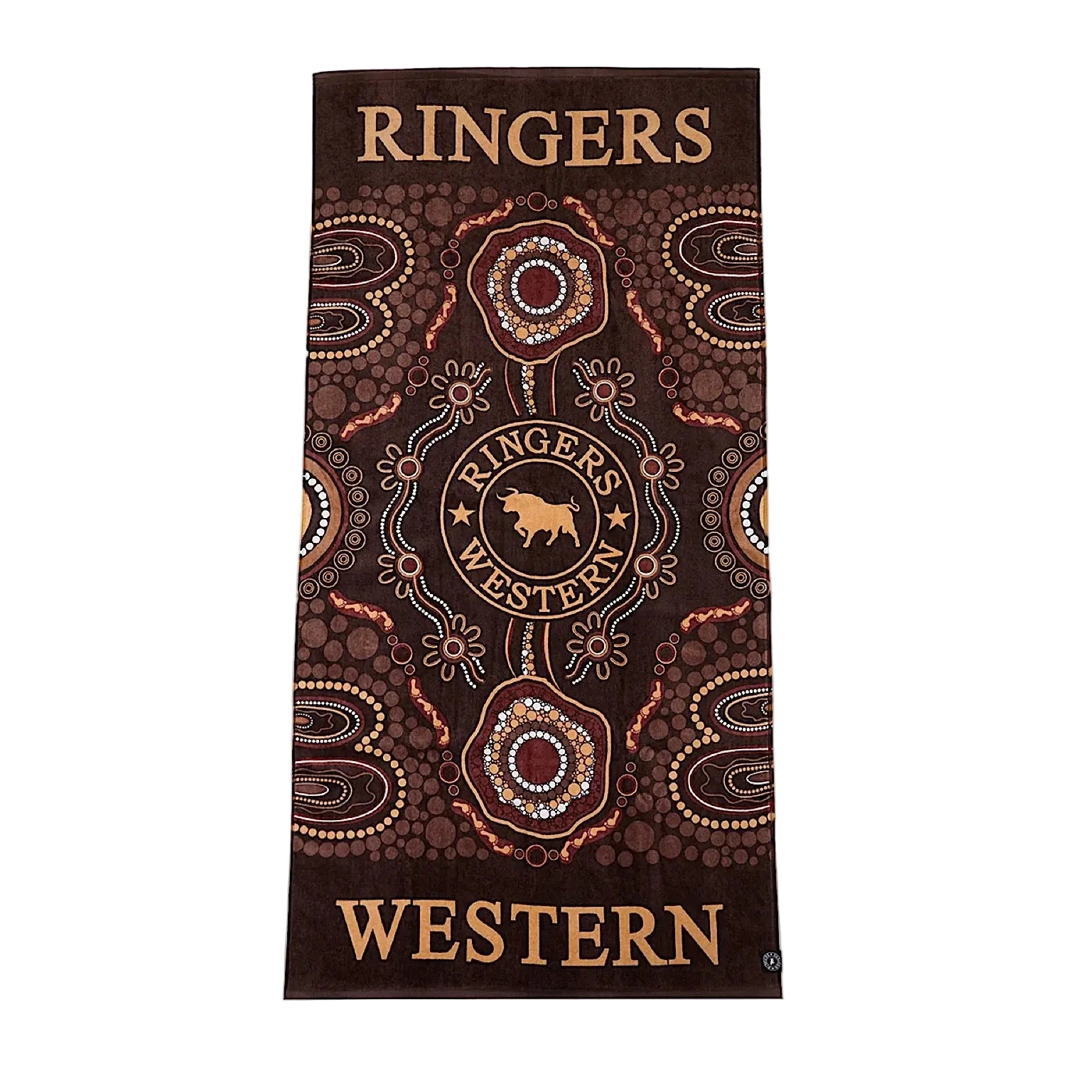 Ringers Western Garbala Towel - Dark Chocolate