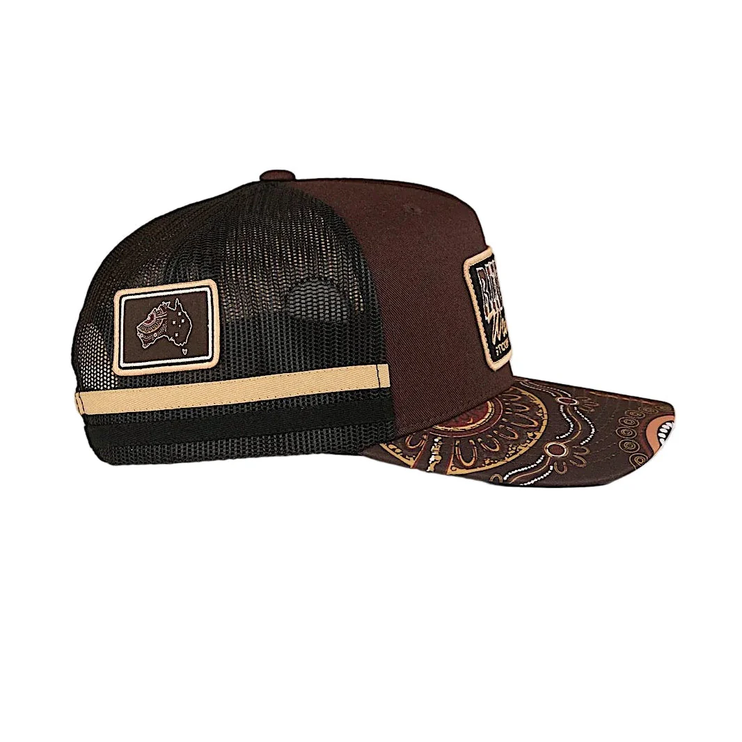 Ringers Western Garbala Trucker Cap - Dark Chocolate - Image 3