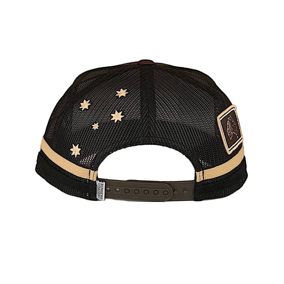 Ringers Western Garbala Trucker Cap - Dark Chocolate - Image 4