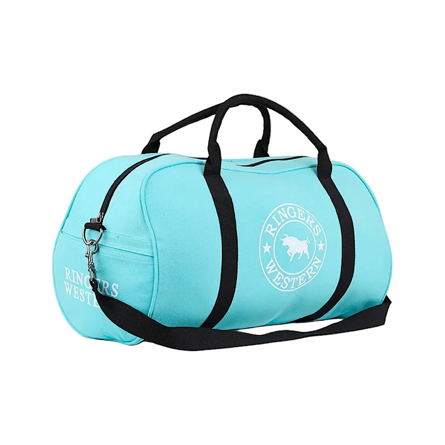 Ringers Western Gundagai Duffle Bag - Turquoise/Black - Image 2