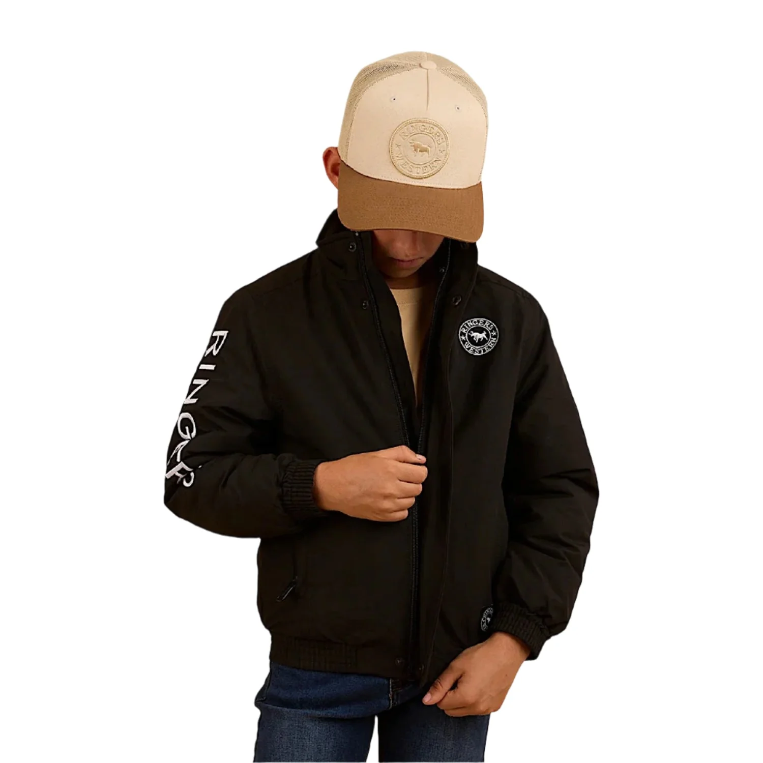 Ringers Western Kid's Balmoral Jacket - Black - Image 4