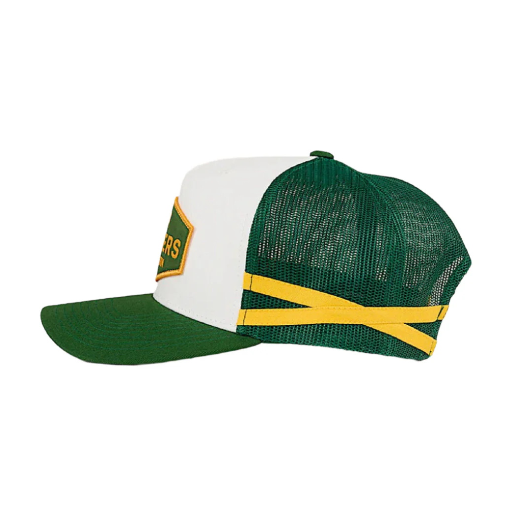 Ringers Western Kid's Cunningham Deep Fit Trucker Cap - Lake Green - Image 3