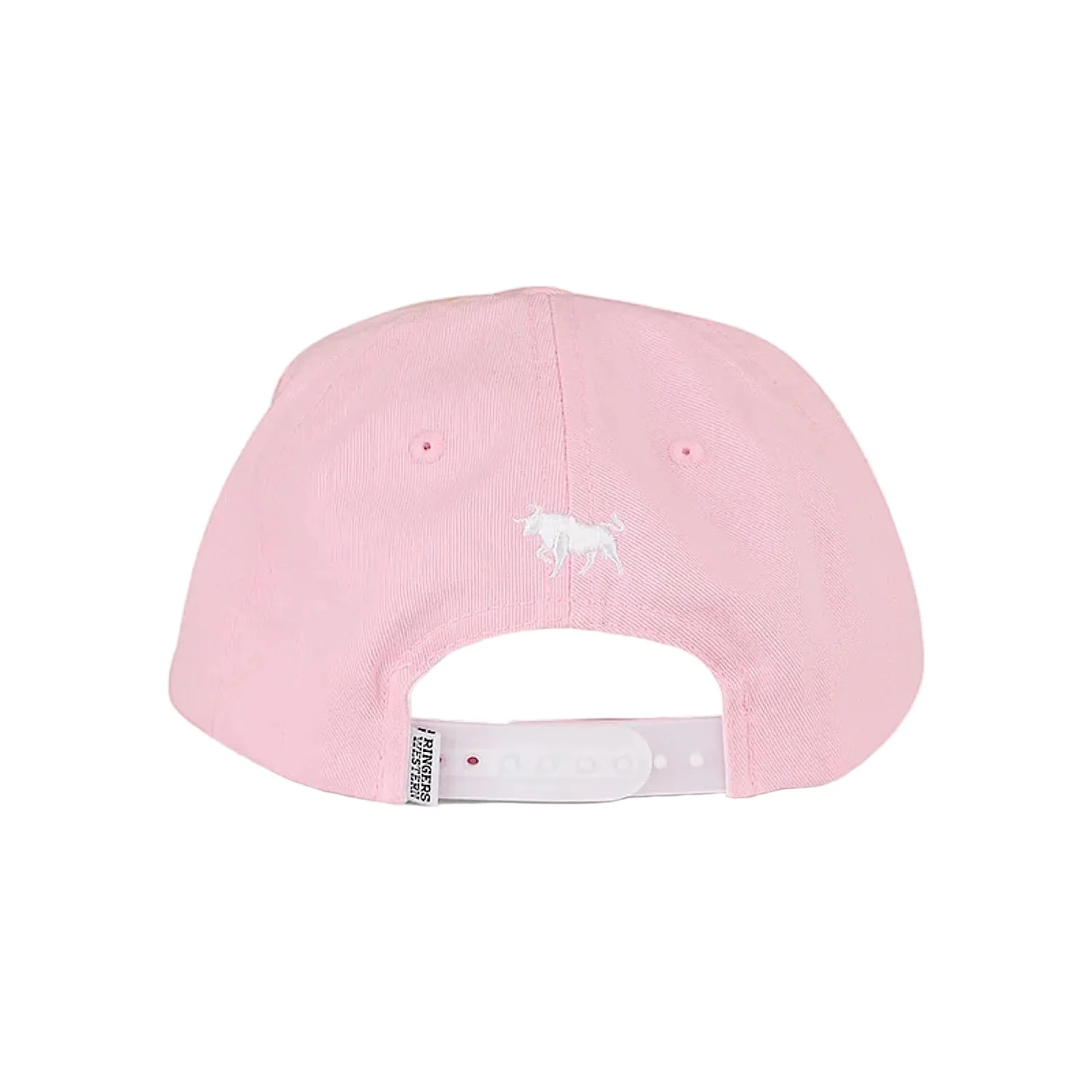 Ringers Western Kid's Lucky Baseball Cap - Pastel Pink - Image 2