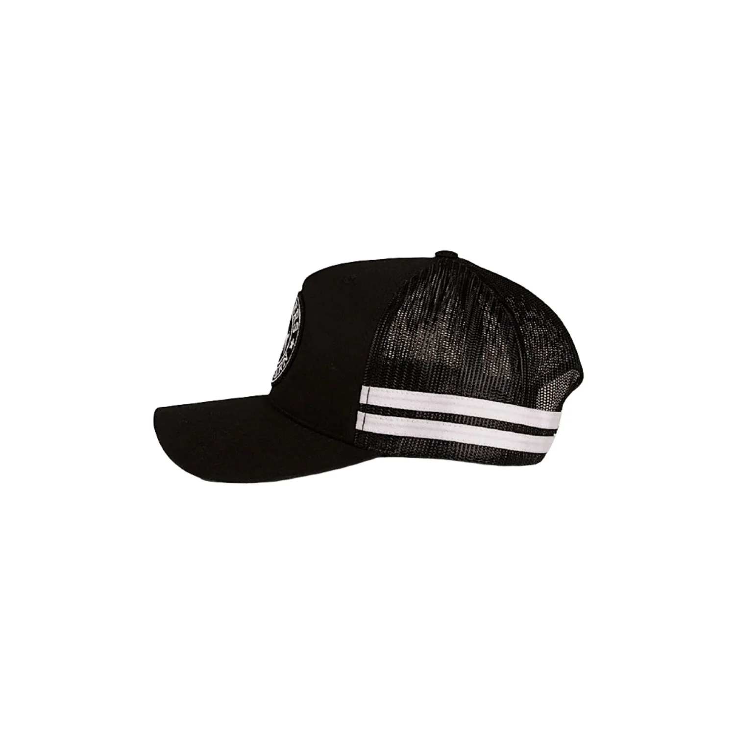 Ringers Western McCoy Trucker Cap - Black/White - Image 3