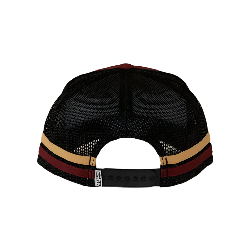 Ringers Western McCoy Trucker Cap - Burgundy - Image 3