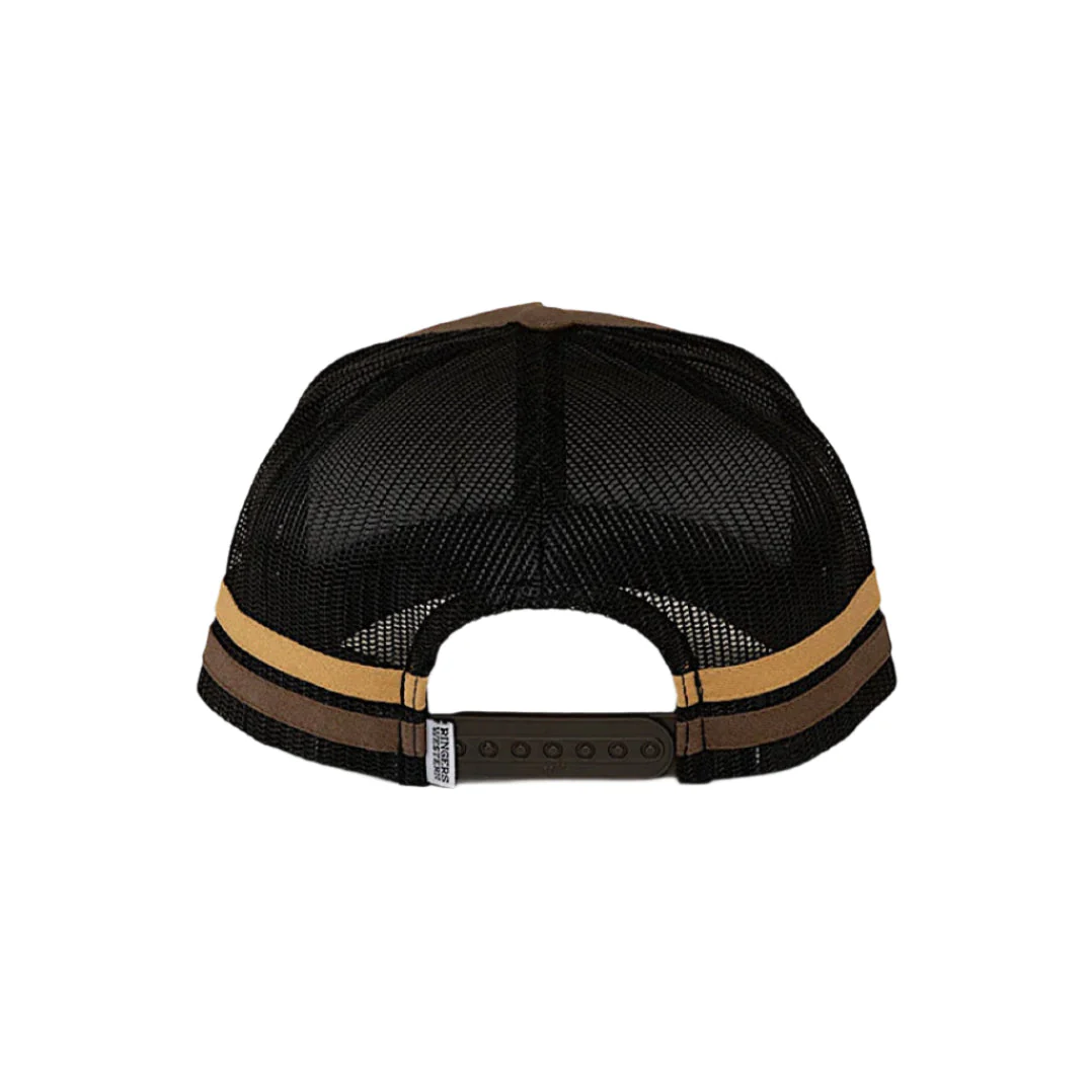 Ringers Western McCoy Trucker Cap - Chocolate - Image 2