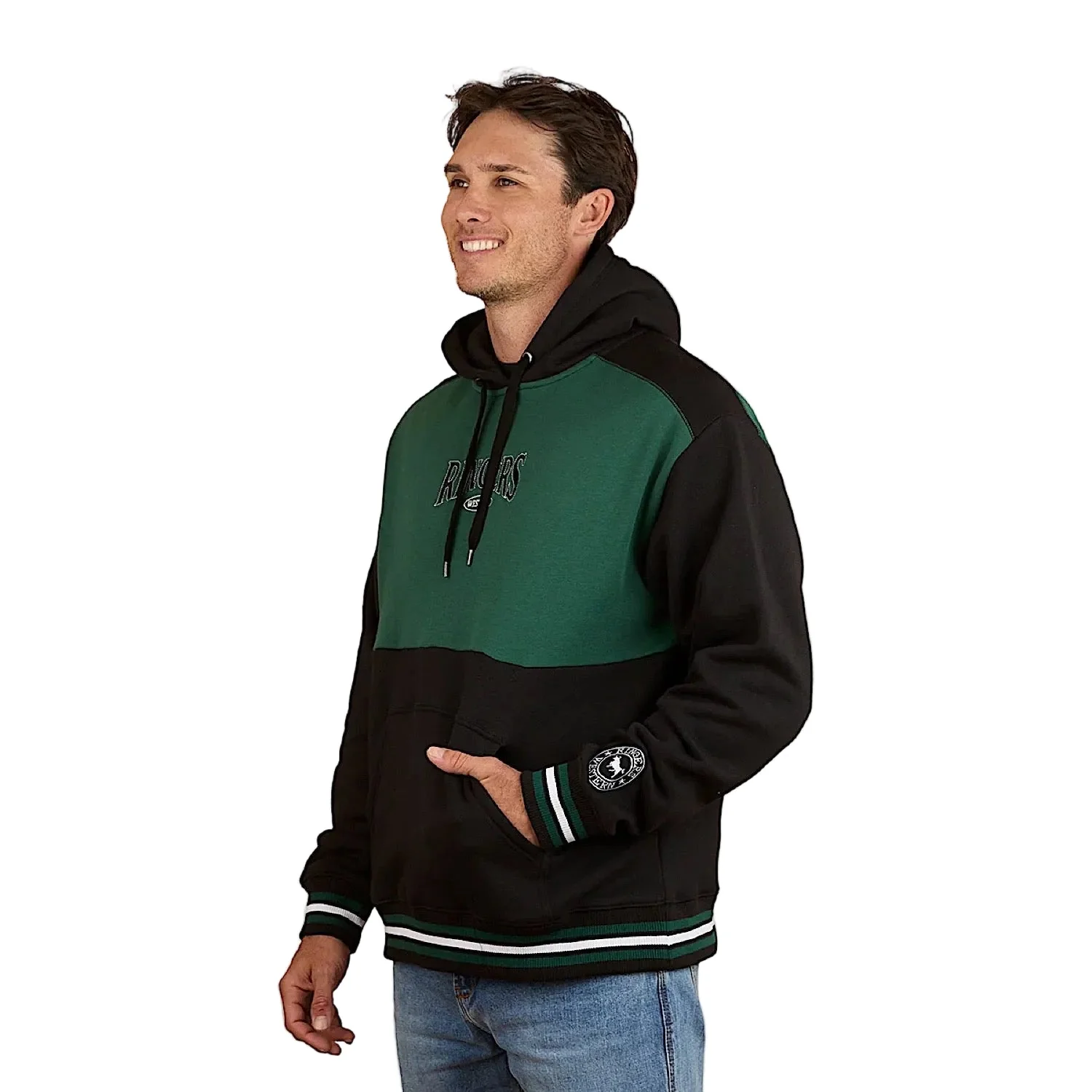 Ringers Western Men's Barrow Creek Pullover Hoodie - Black - Image 2