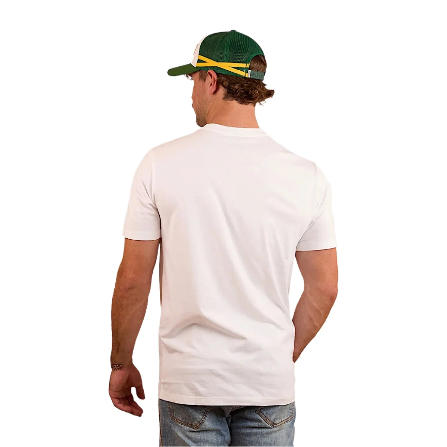 Ringers Western Men's Classic Fit Pocket Tee Southbridge - White - Image 2