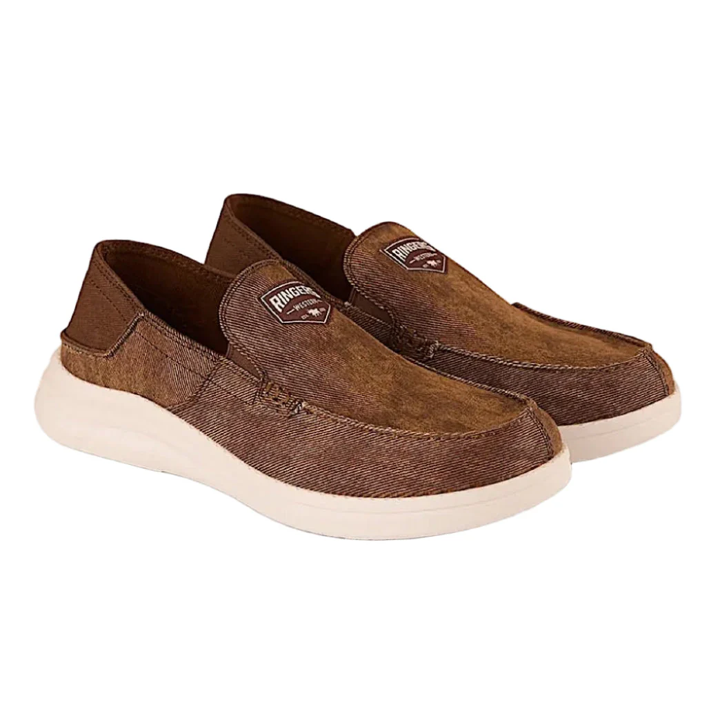 Ringers Western Men's Cruiza Slip-On - Rusty Brown