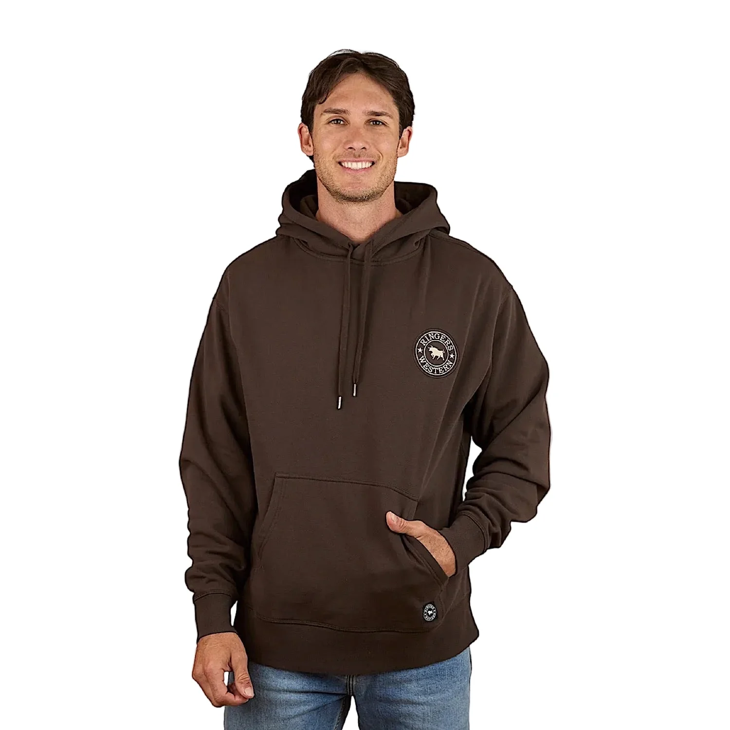 Ringers Western Men's Get Your Truck On Pullover Hoodie - Charcoal - Image 2