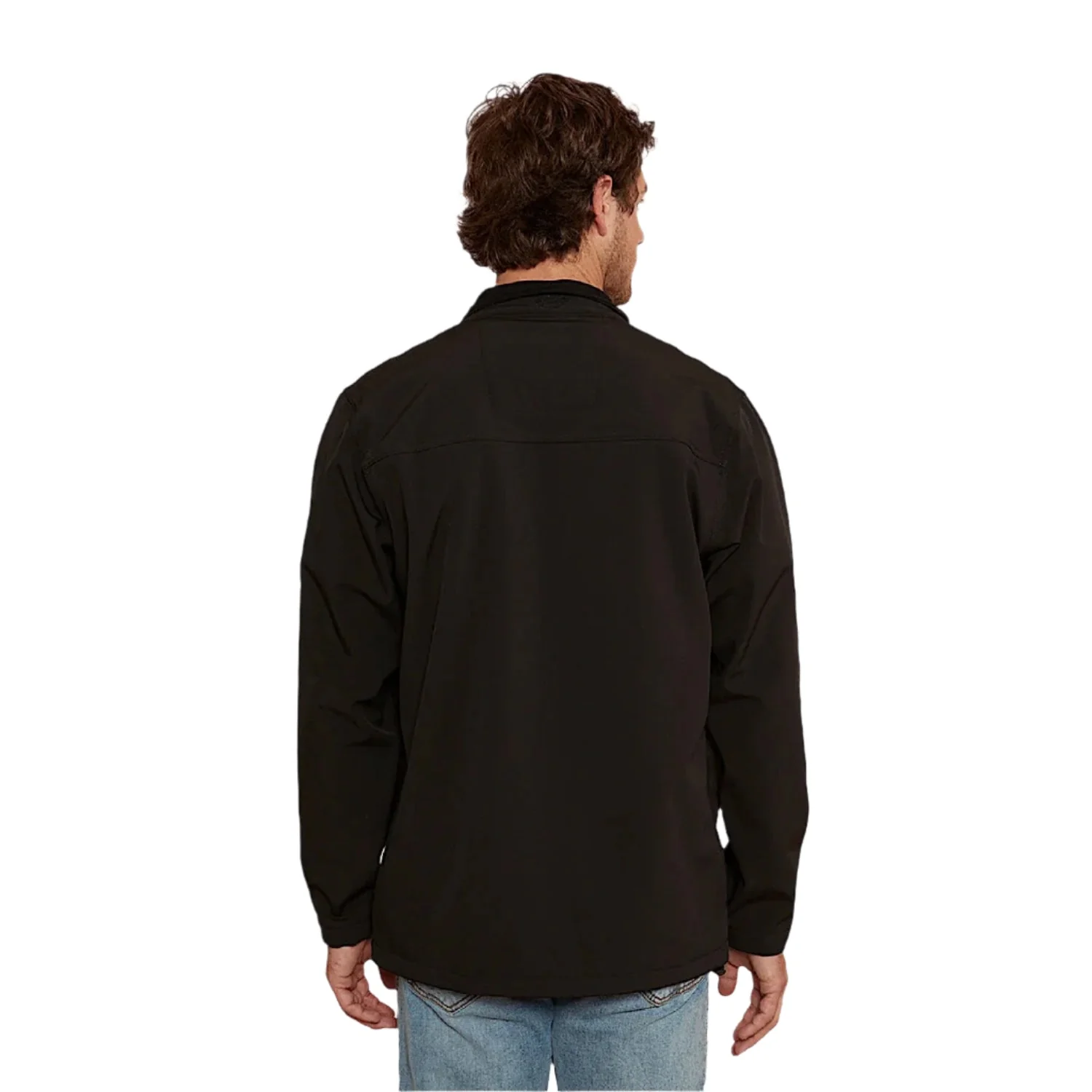 Ringers Western Men's Roberts Windbreaker - Black - Image 2
