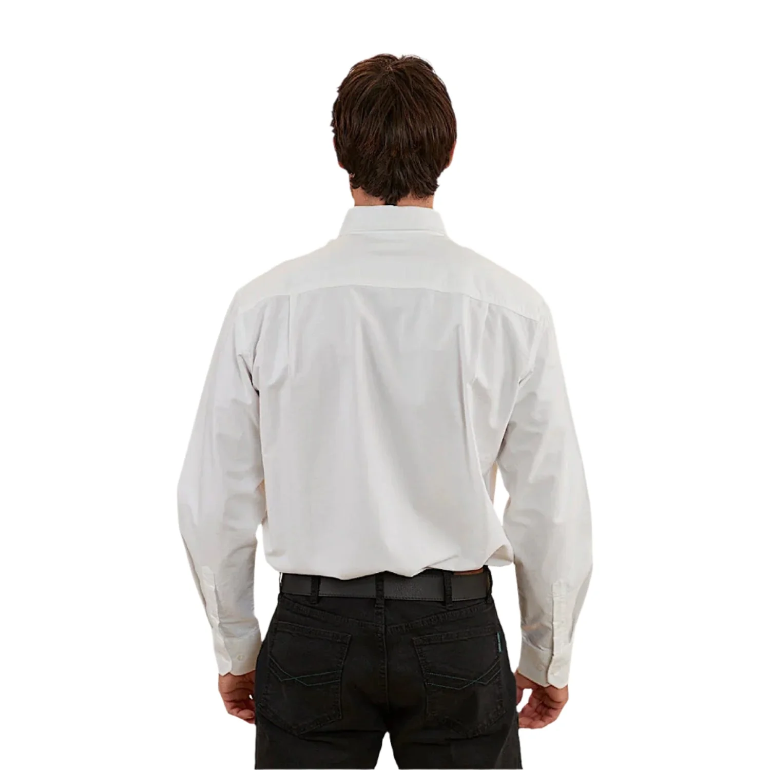 Ringers Western Men's Whyalla Dress Shirt - White - Image 2