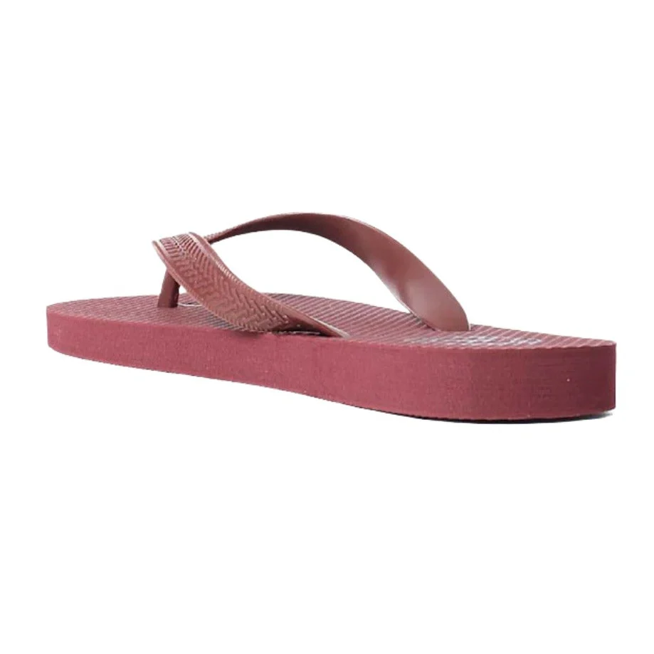 Ringers Western Pluggers Unisex Thongs Burgundy - Image 3