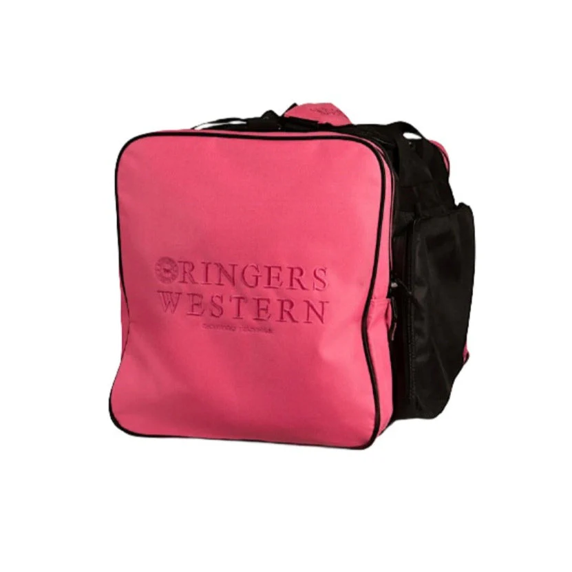 Ringers Western Rider Sports Bag Black/Melon - Image 3