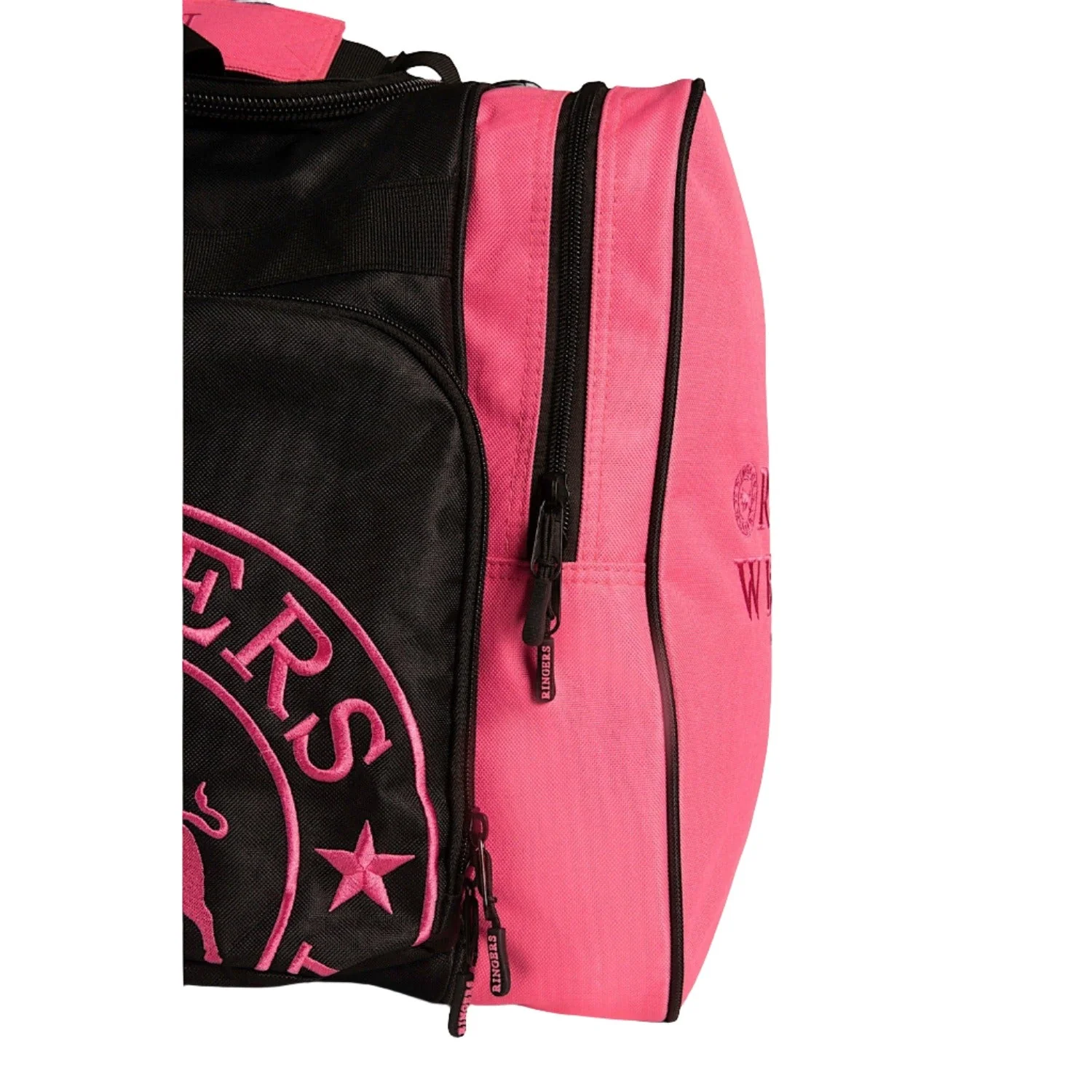 Ringers Western Rider Sports Bag Black/Melon - Image 4