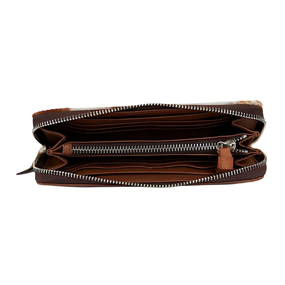 Ringers Western Sara Purse - Brown Cowhide - Image 5