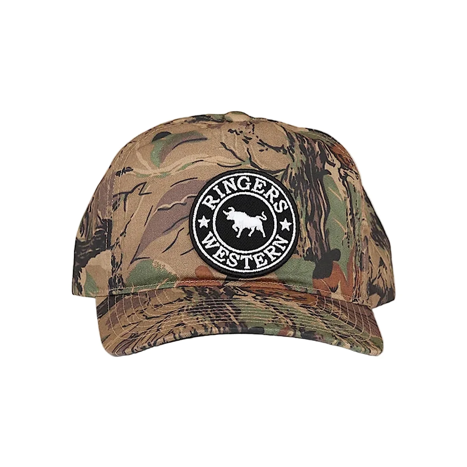 Ringers Western Signature Bull Blackwater Baseball Cap - Camo - Image 3