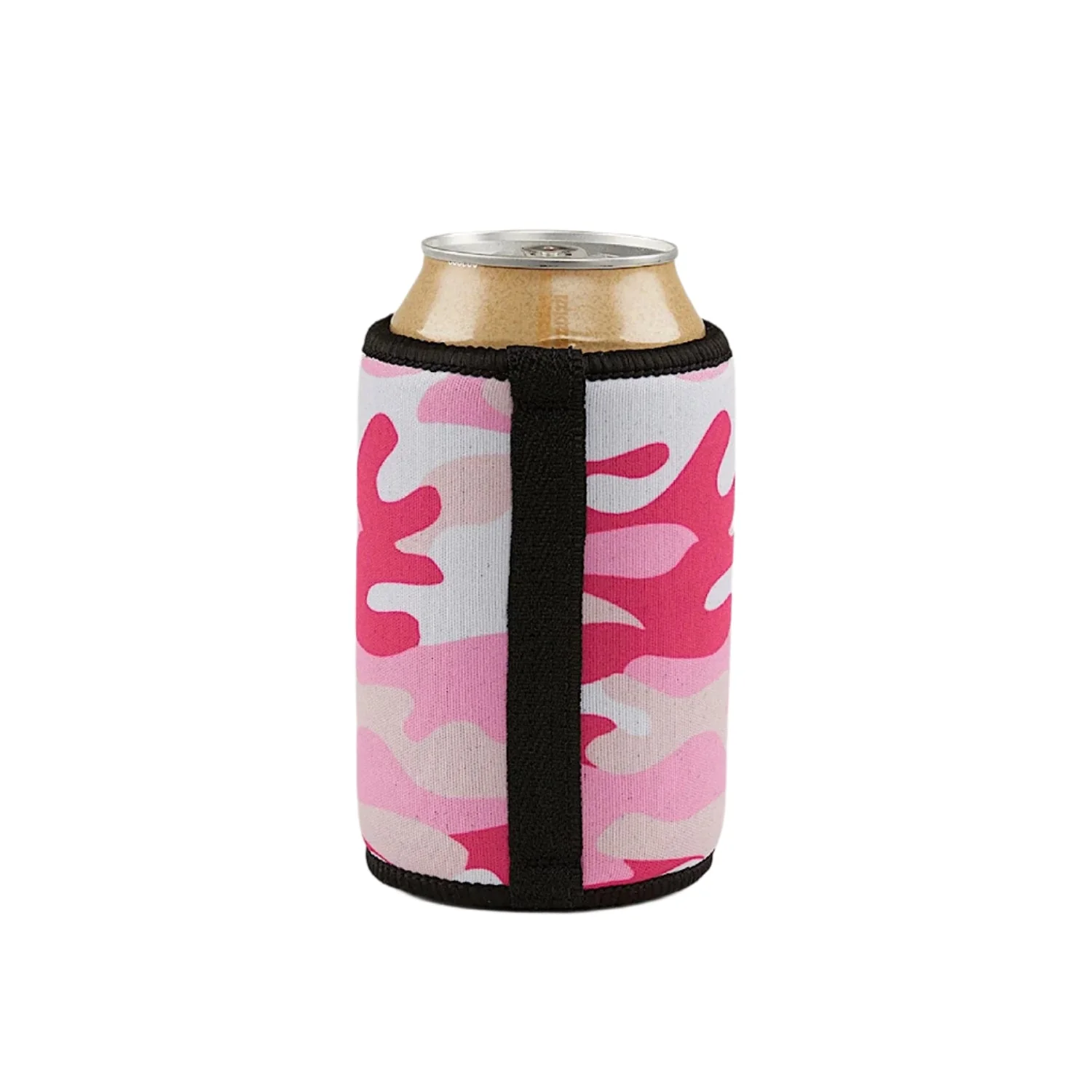 Ringers Western Signature Bull Stubby Cooler - Pink Camo - Image 2