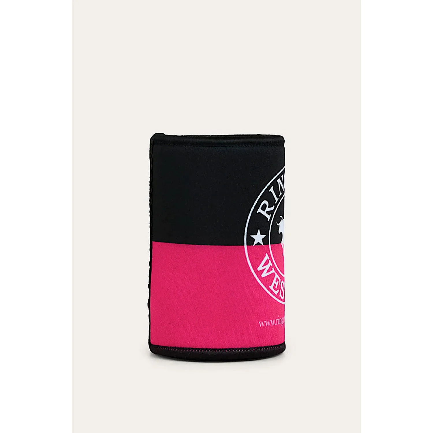 Ringers Western Splice Stubby Cooler - Pink/Navy - Image 2
