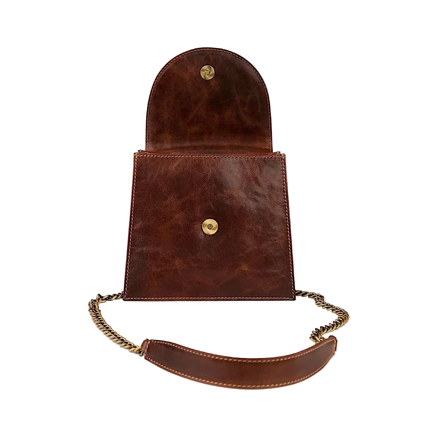 Ringers Western Toro Emenzo Hand Bag - Cognac - Image 3
