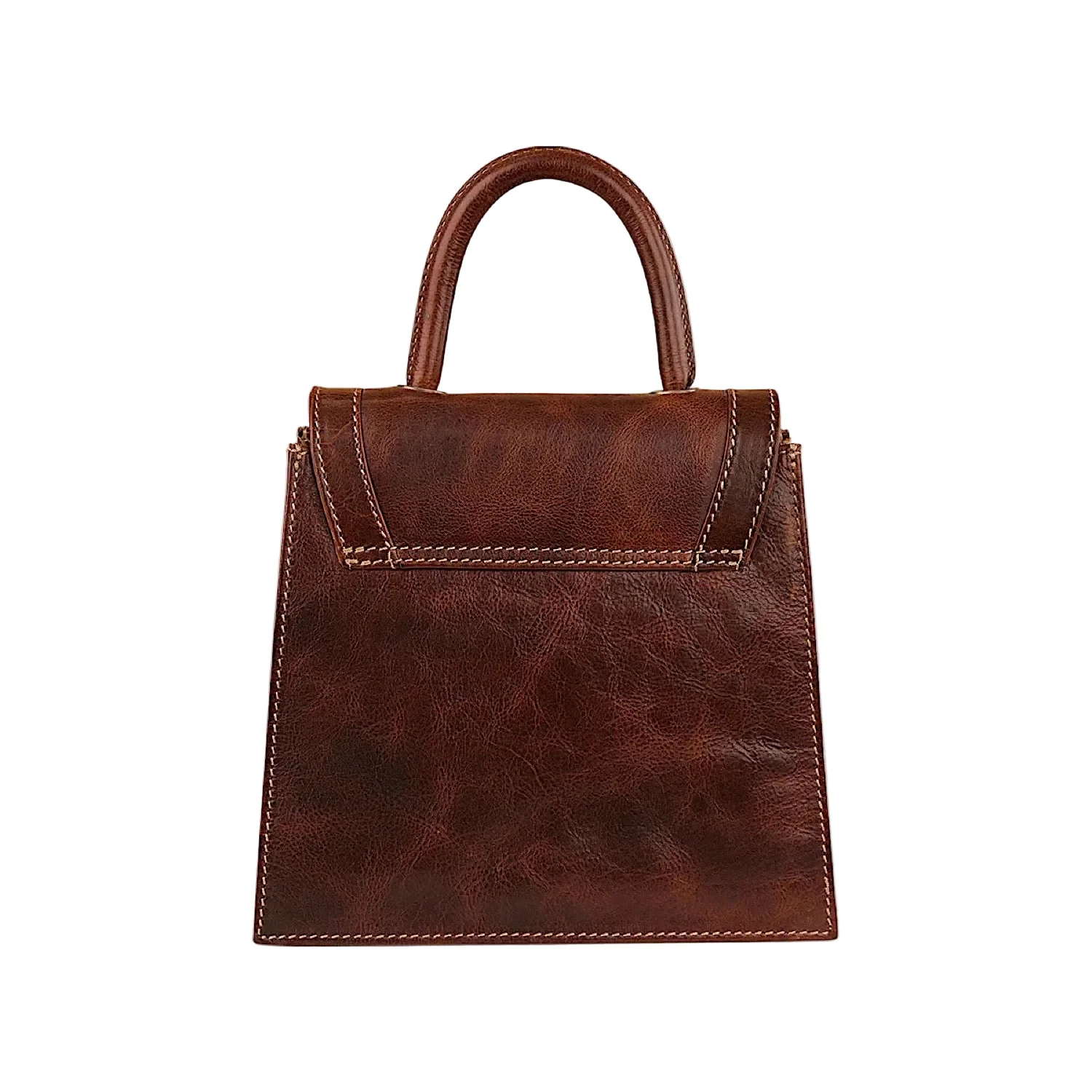 Ringers Western Toro Emenzo Hand Bag - Cognac - Image 4