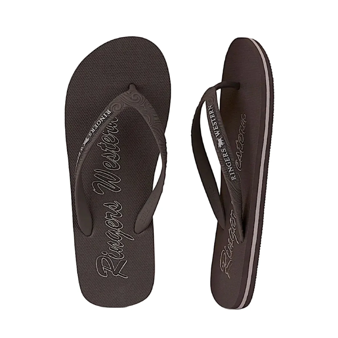 Ringers Western Unisex Combi Thong - Black/Grey - Image 2