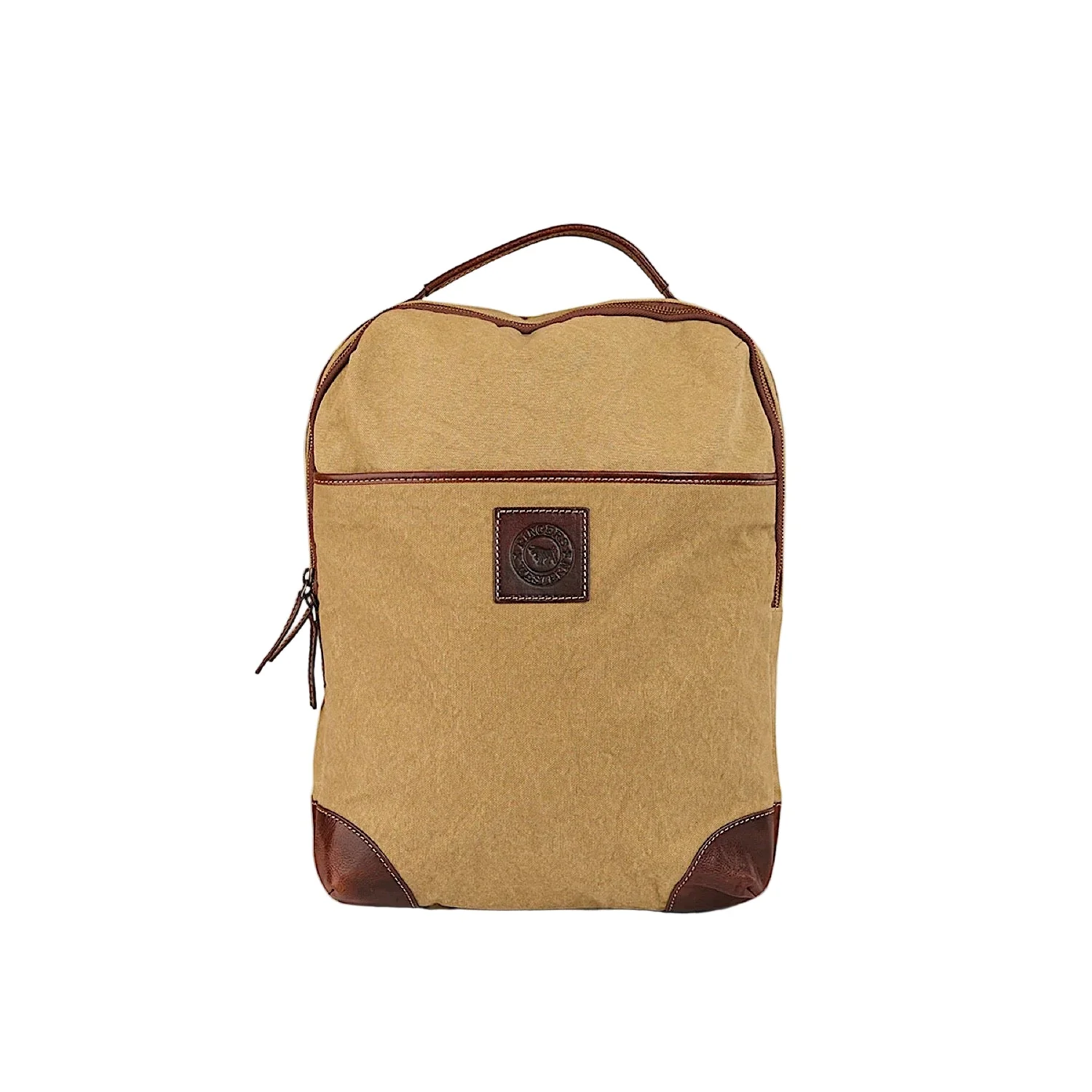 Ringers Western Waxicanvas Backpack - Sand - Image 2