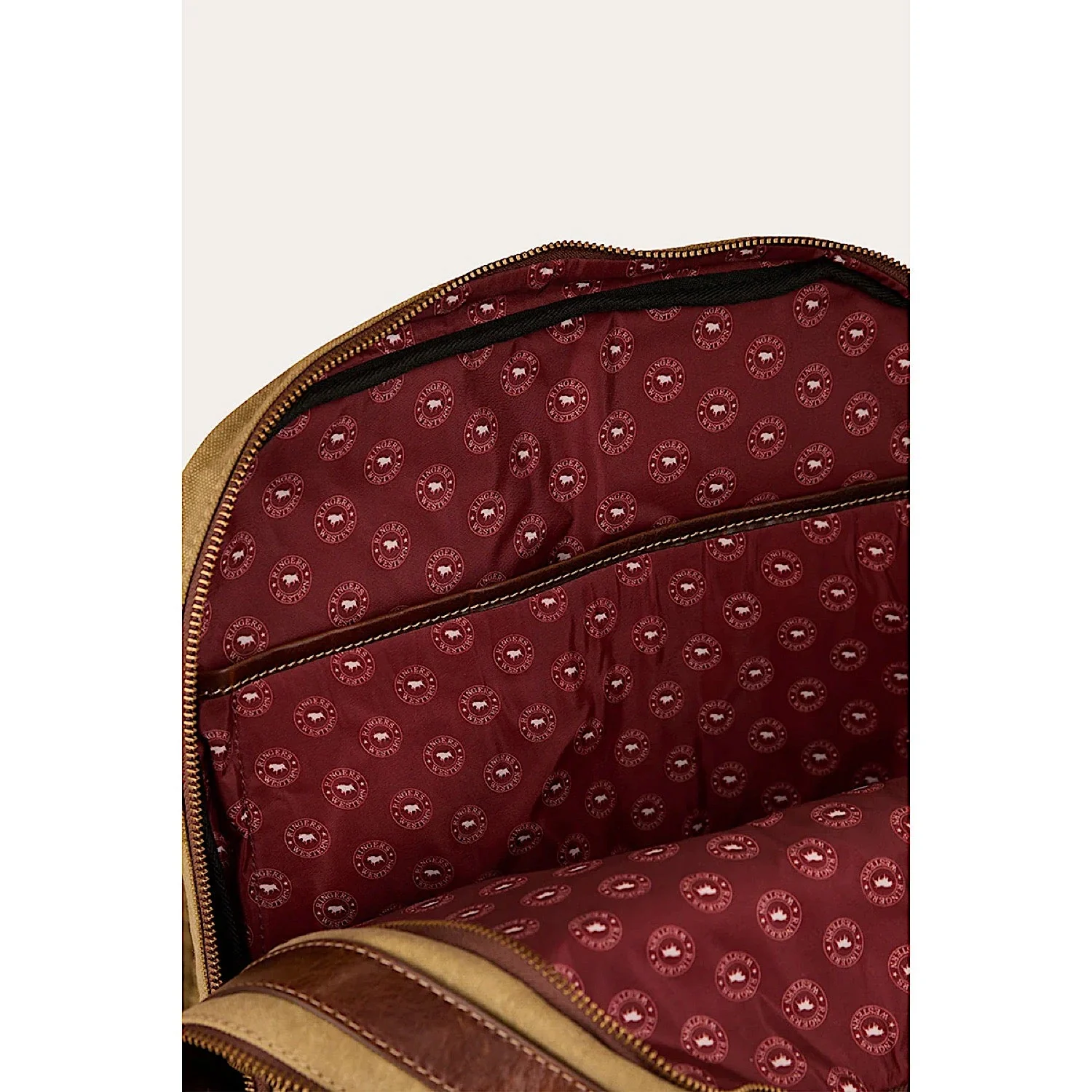 Ringers Western Waxicanvas Backpack - Sand - Image 6