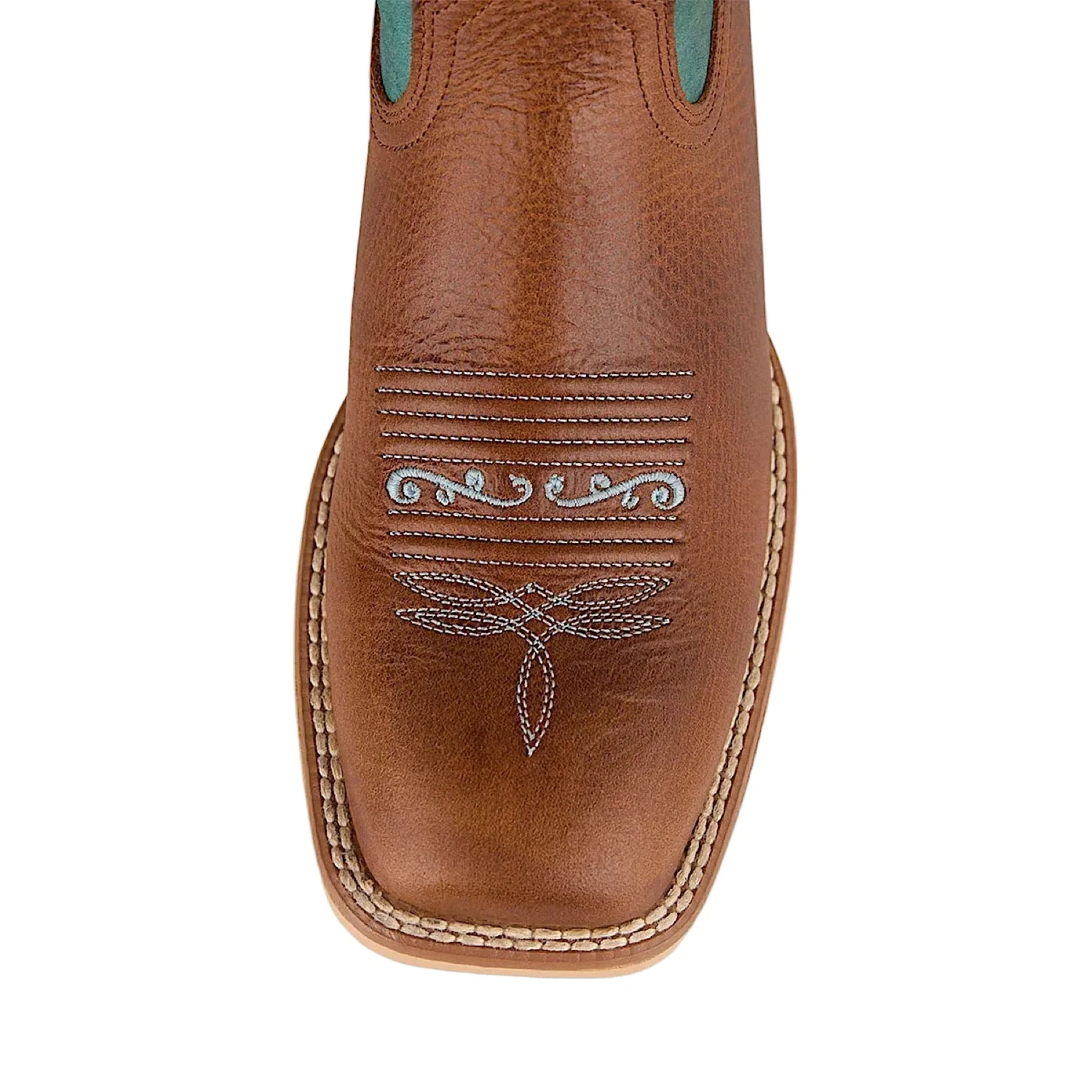 Ringers Western Women's Alivail Western Boot - Brown/Green - Image 5