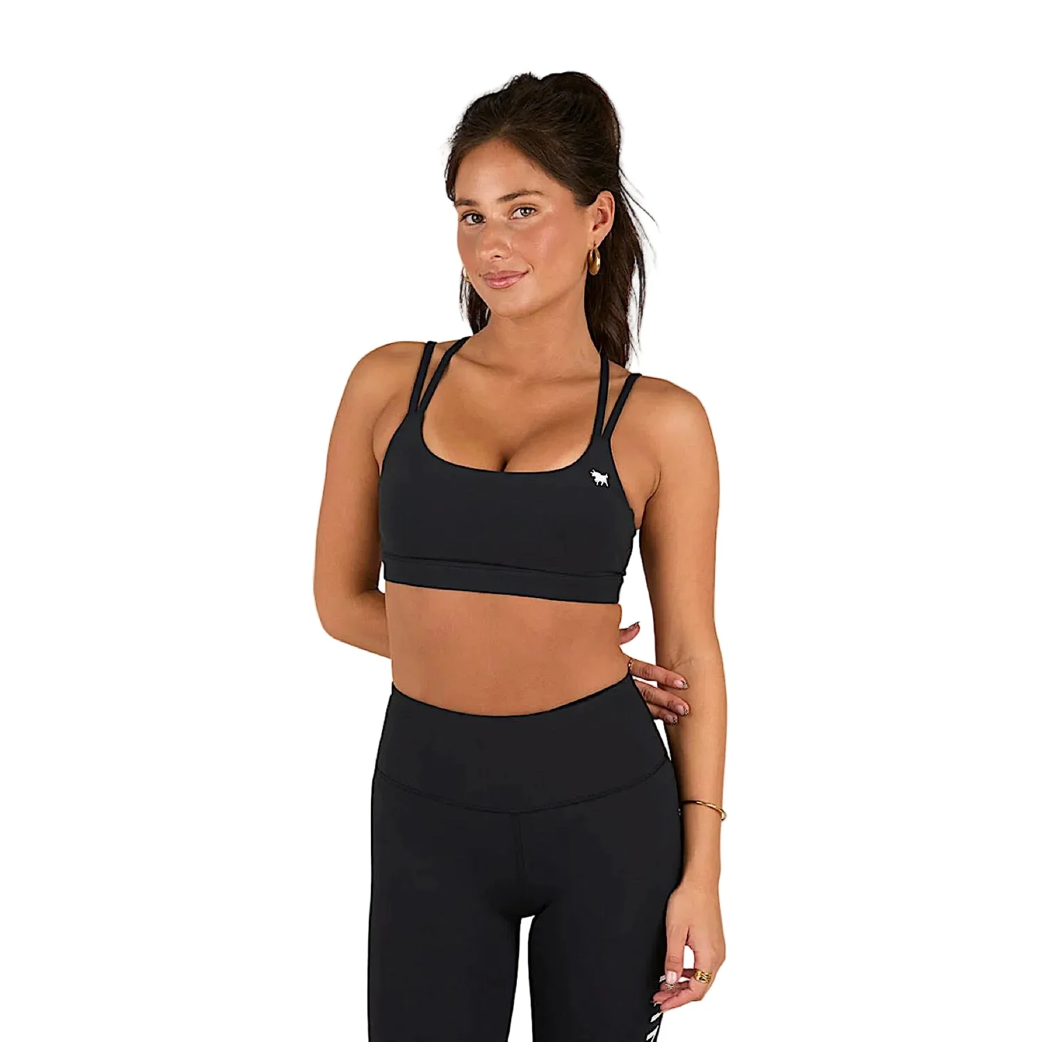 Ringers Western Women's Anikafit Signature Crop - Black