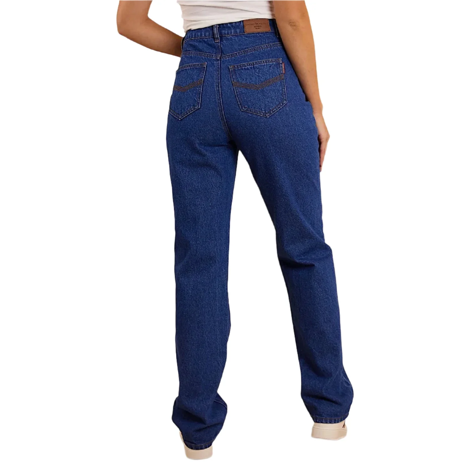 Ringers Western Women's Autumn Straight Leg Jean - True Blue - Image 3