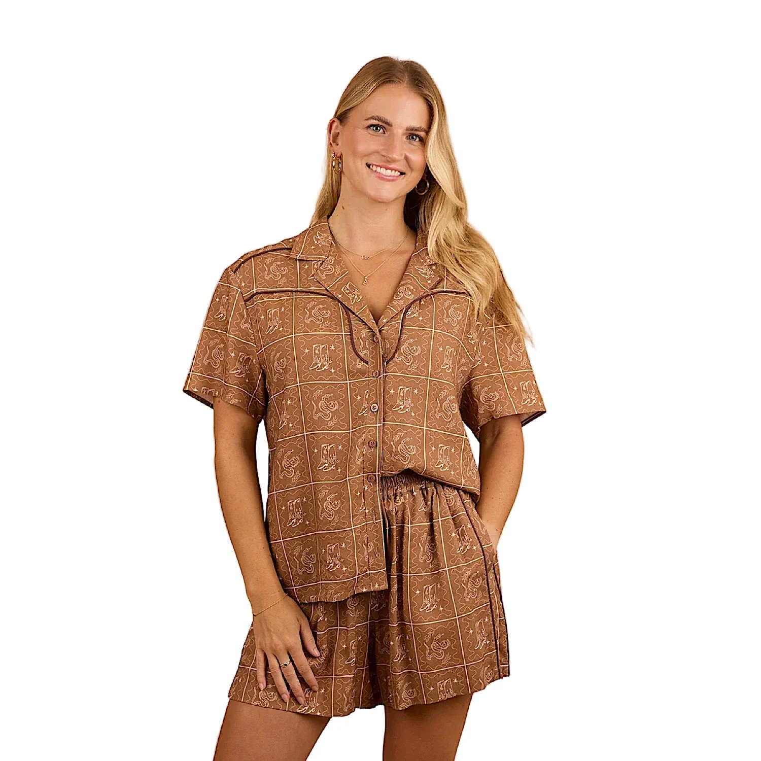 Ringers Western Women's Cody Shorts - Almond