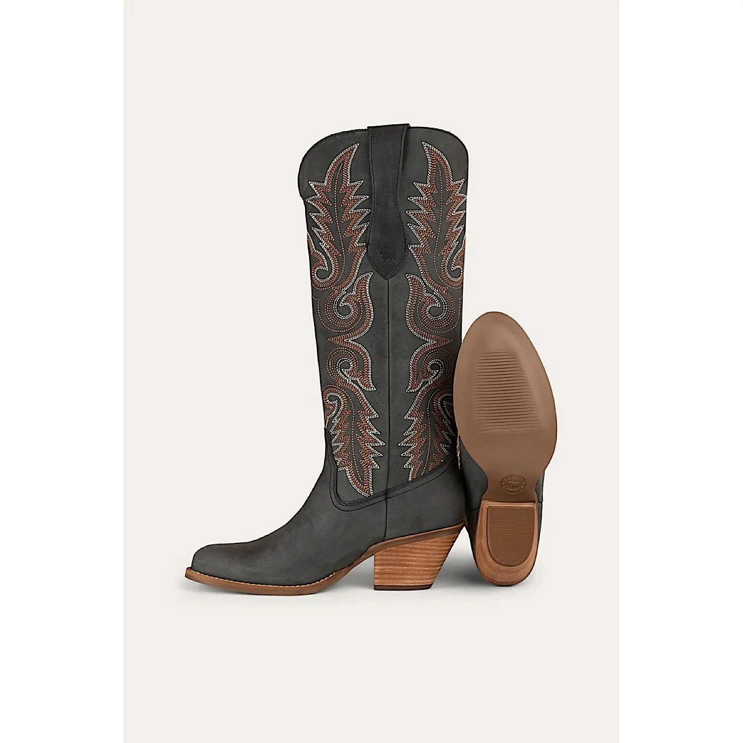 Ringers Western Women's Lainey Tall Western Boot - Black - Image 2