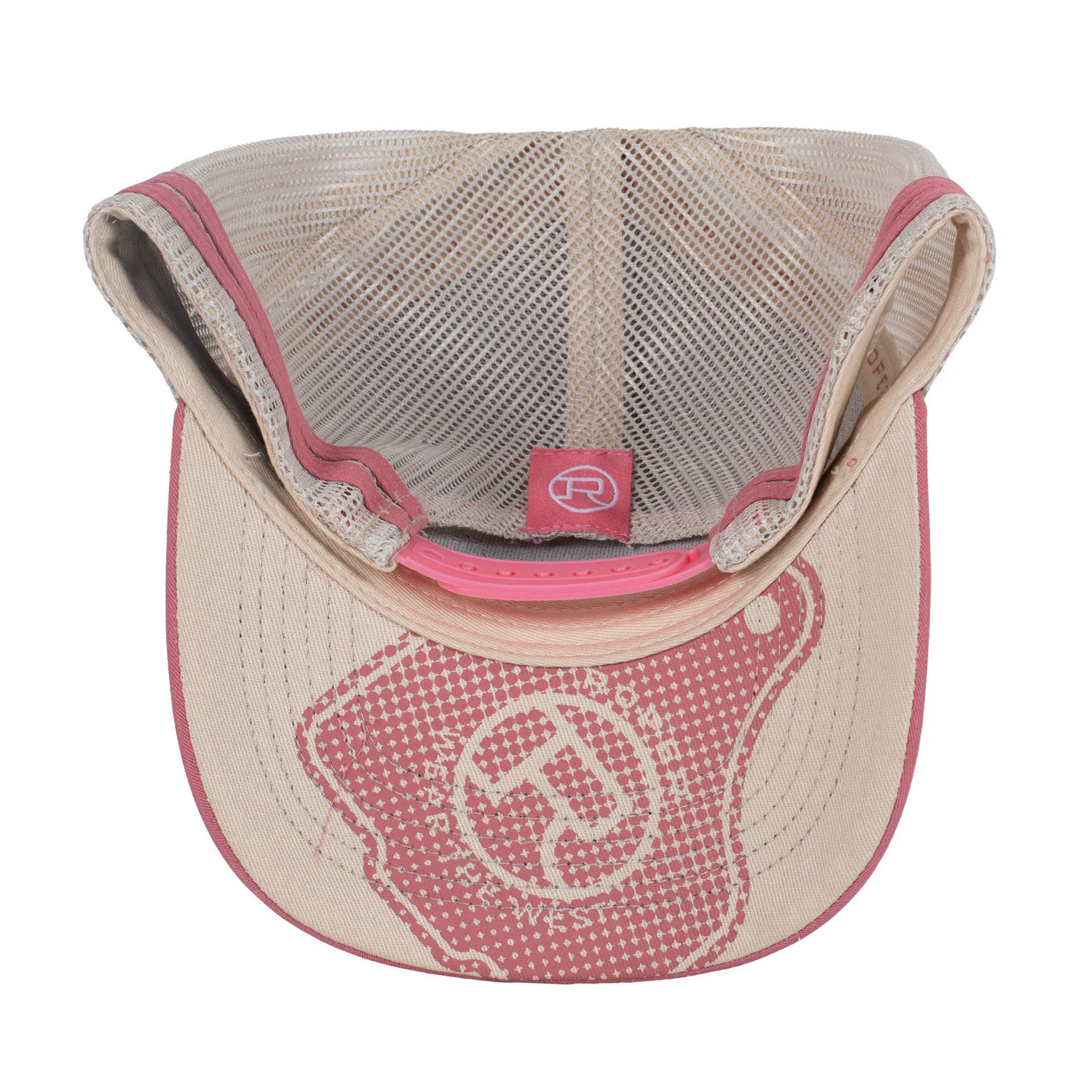 Roper Cattle Tag Trucker Cap - Dusty Rose - Image 3