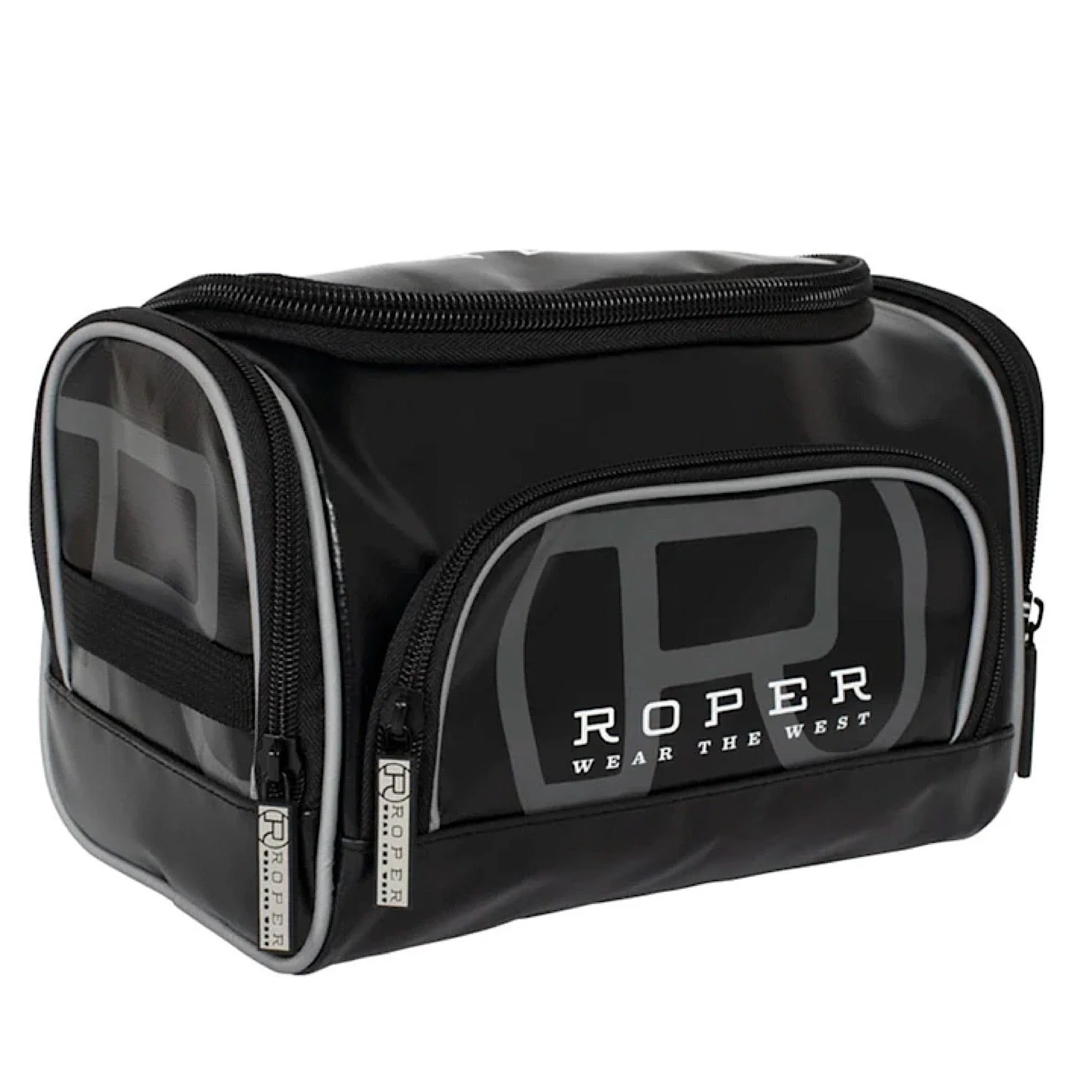 Roper PVC Toiletries Bag Black - Image 2