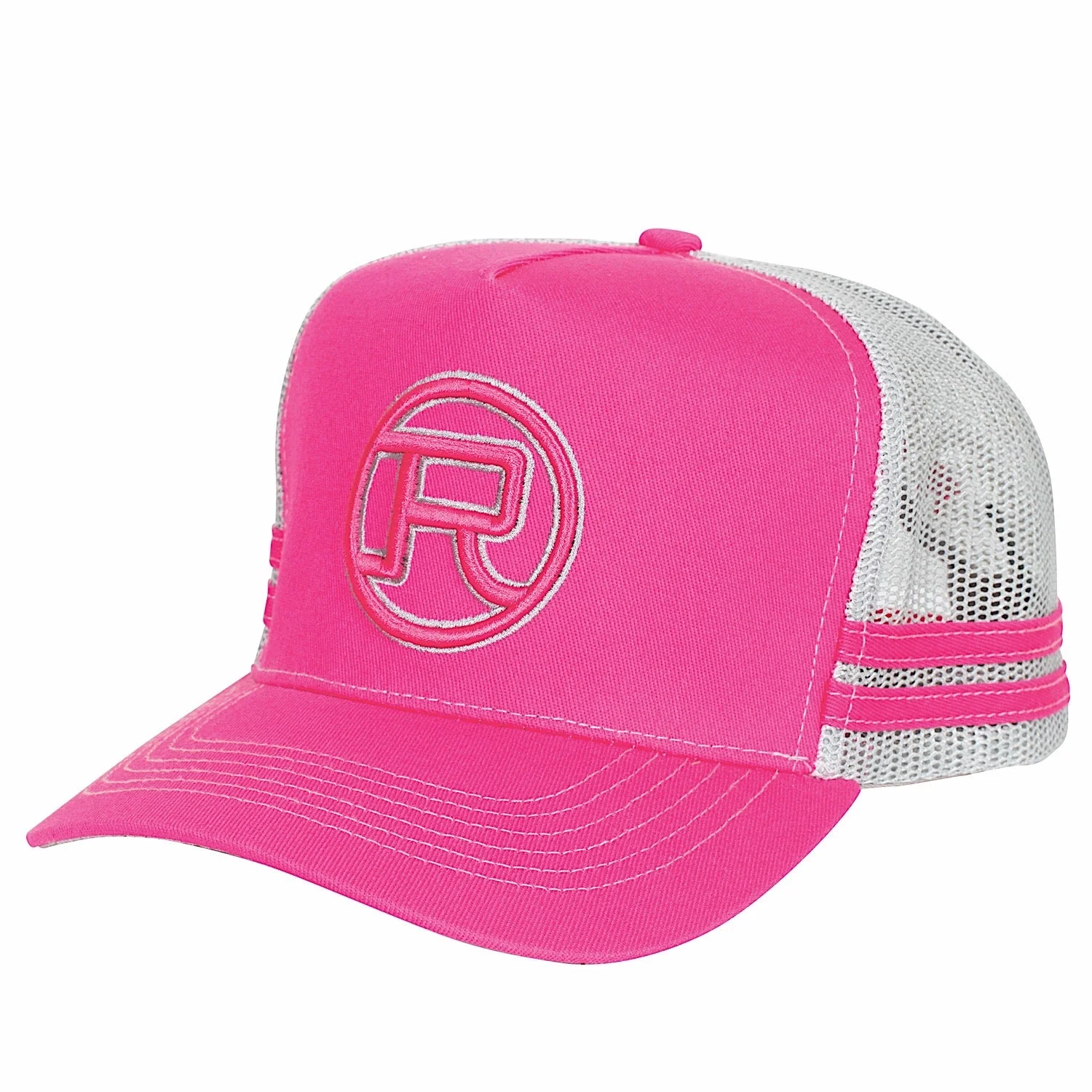 Roper Trucker Cap - Hot Pink