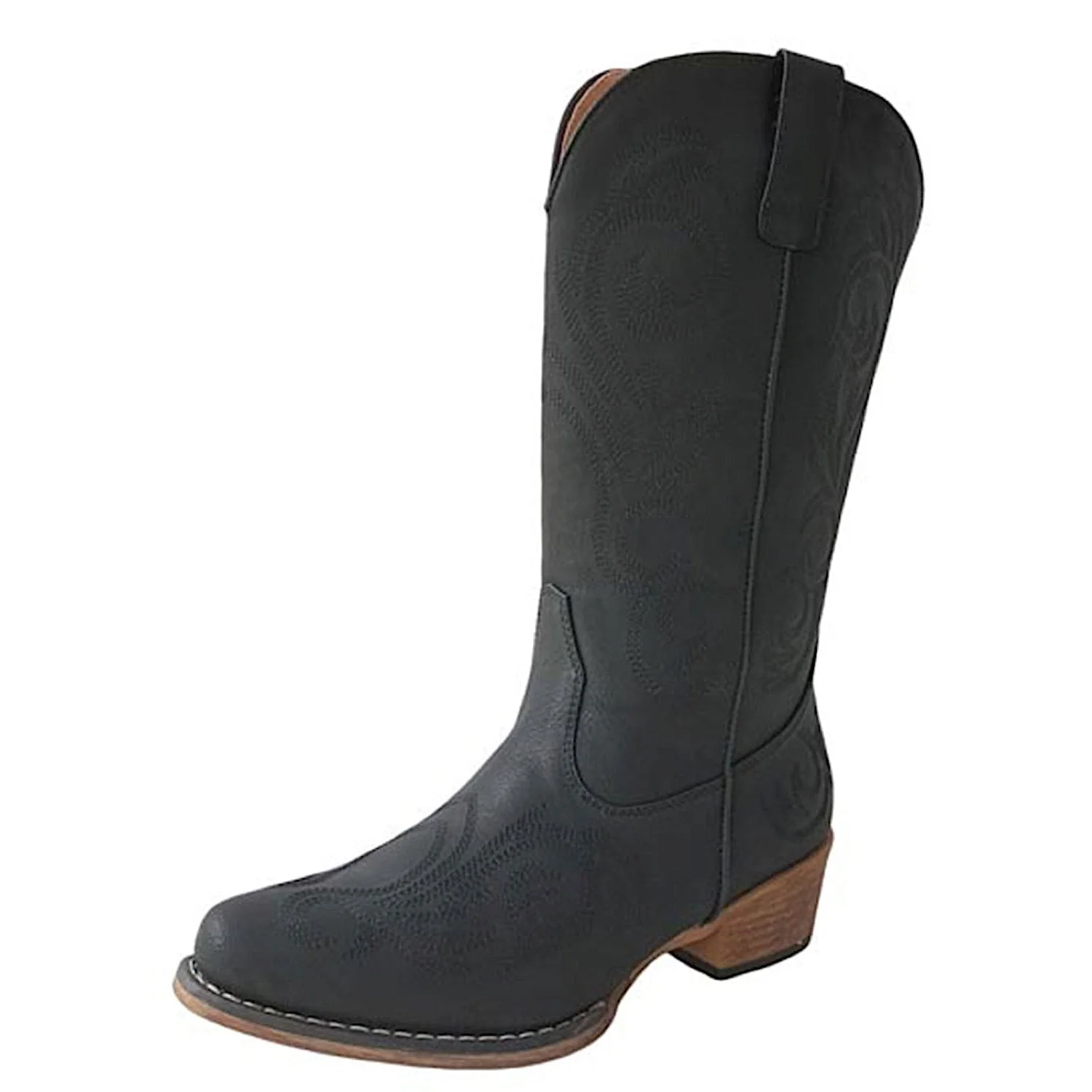 Roper Women's Riley Western Boot - Black