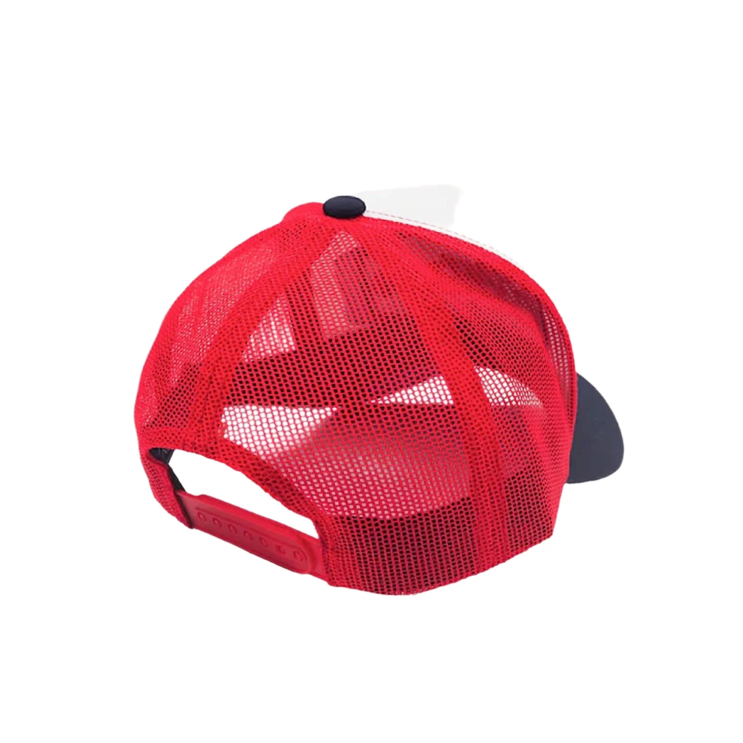 Stetson Bronco Trucker Cap - Red / Navy - Image 3