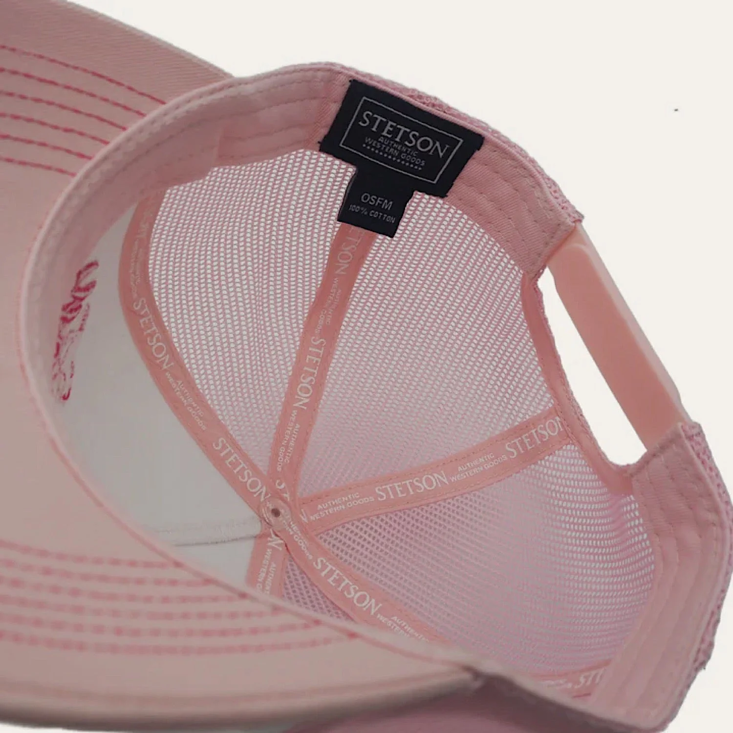 Stetson Classic Trucker Cap - Pink - Image 4