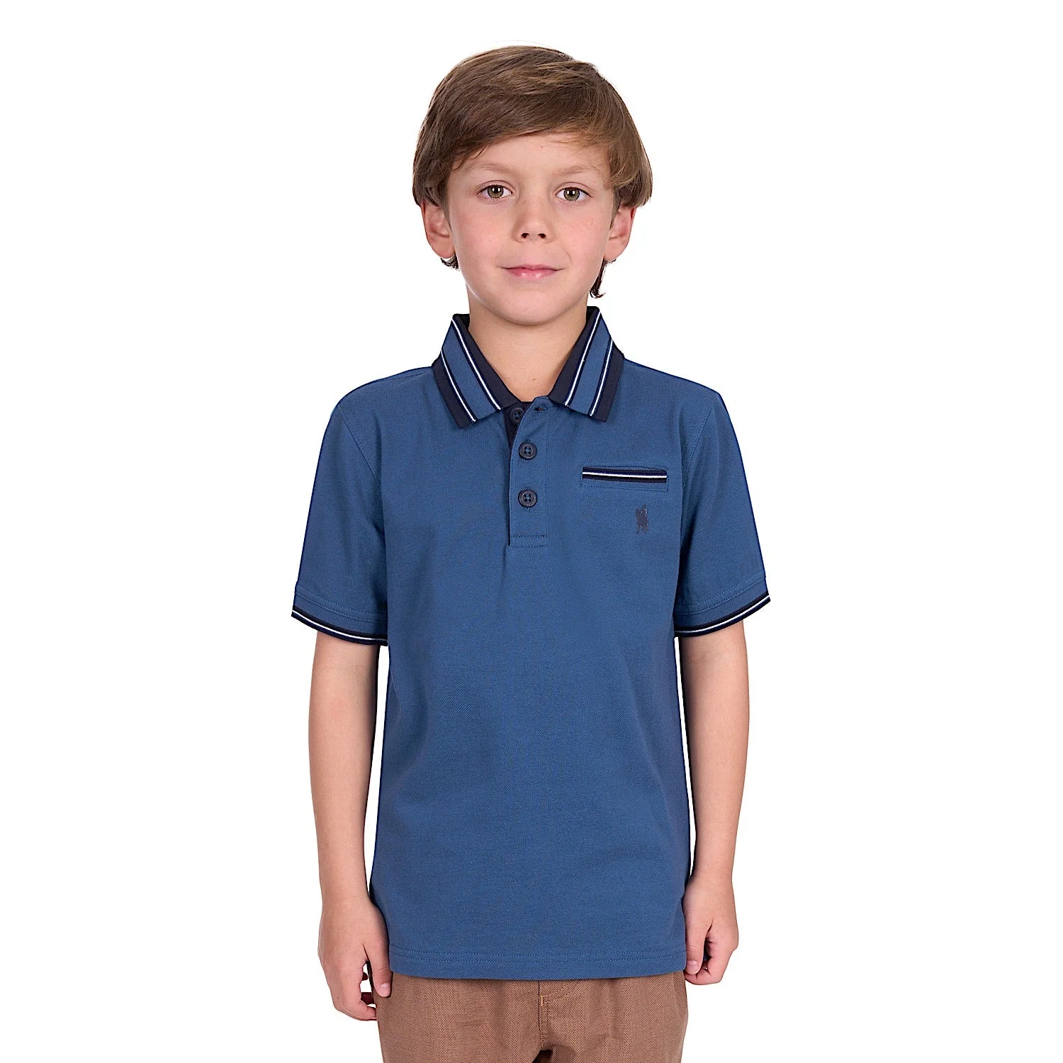 Thomas Cook Boy's Ben Polo - Blue Ocean