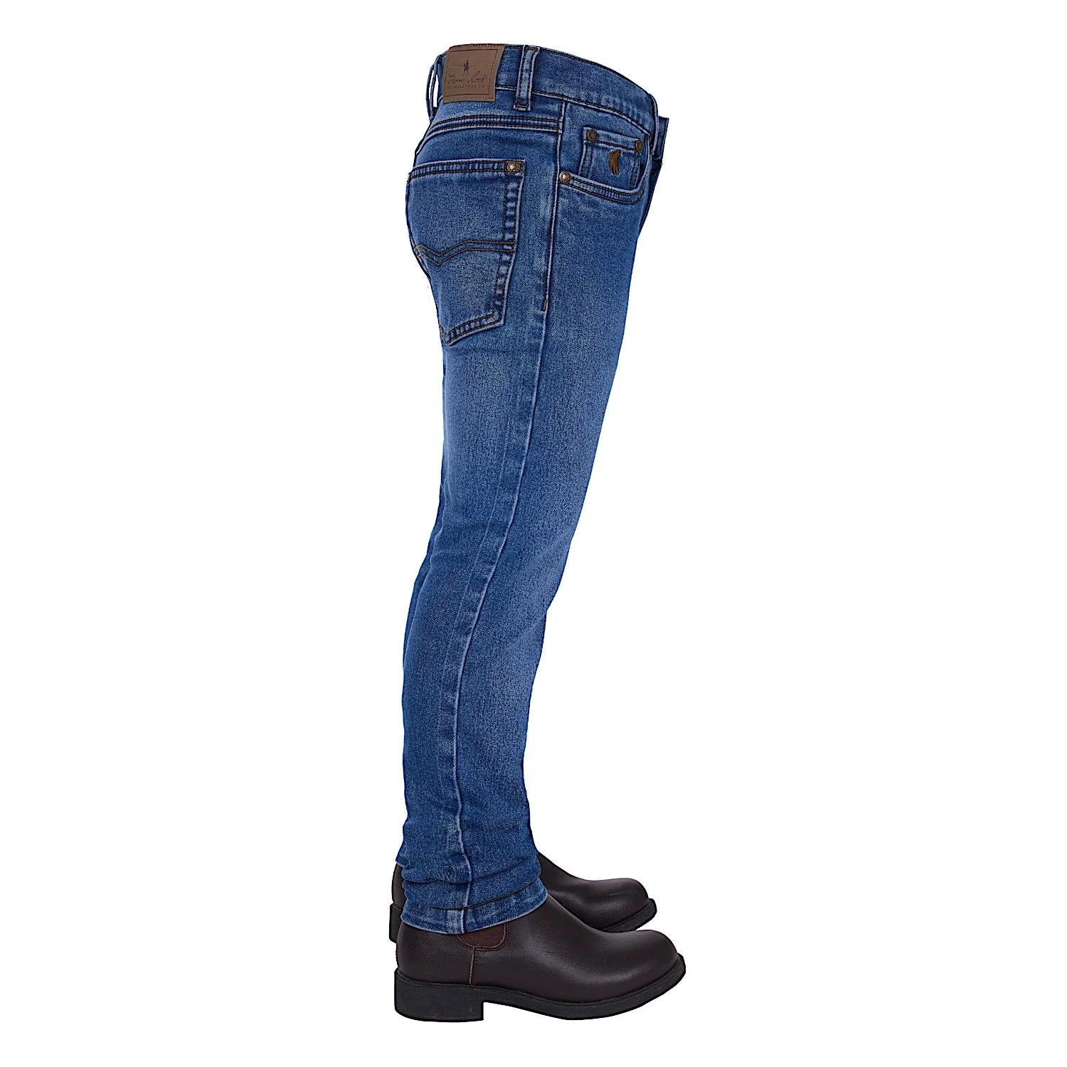 Thomas Cook Boy's Brad Thermal Jean - Light Wash