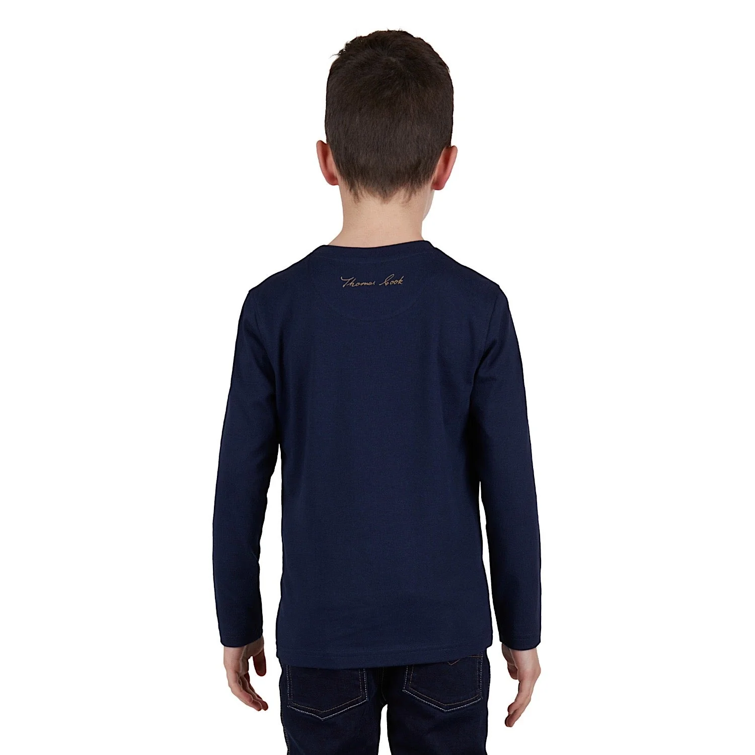 Thomas Cook Boys Sunset Long Sleeve Tee - Navy - Image 3