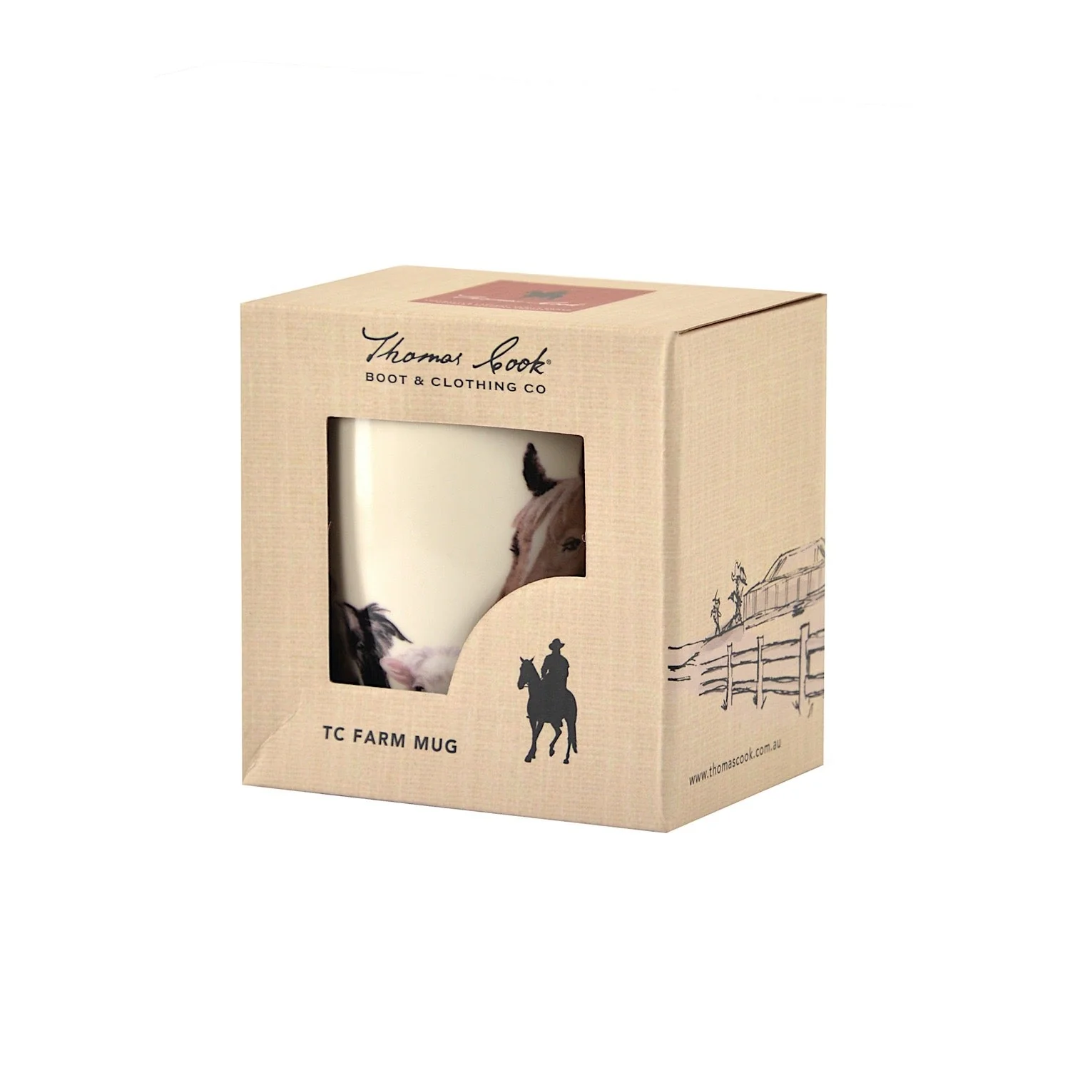 Thomas Cook Farm Friends Mug Animal Friends - Image 2
