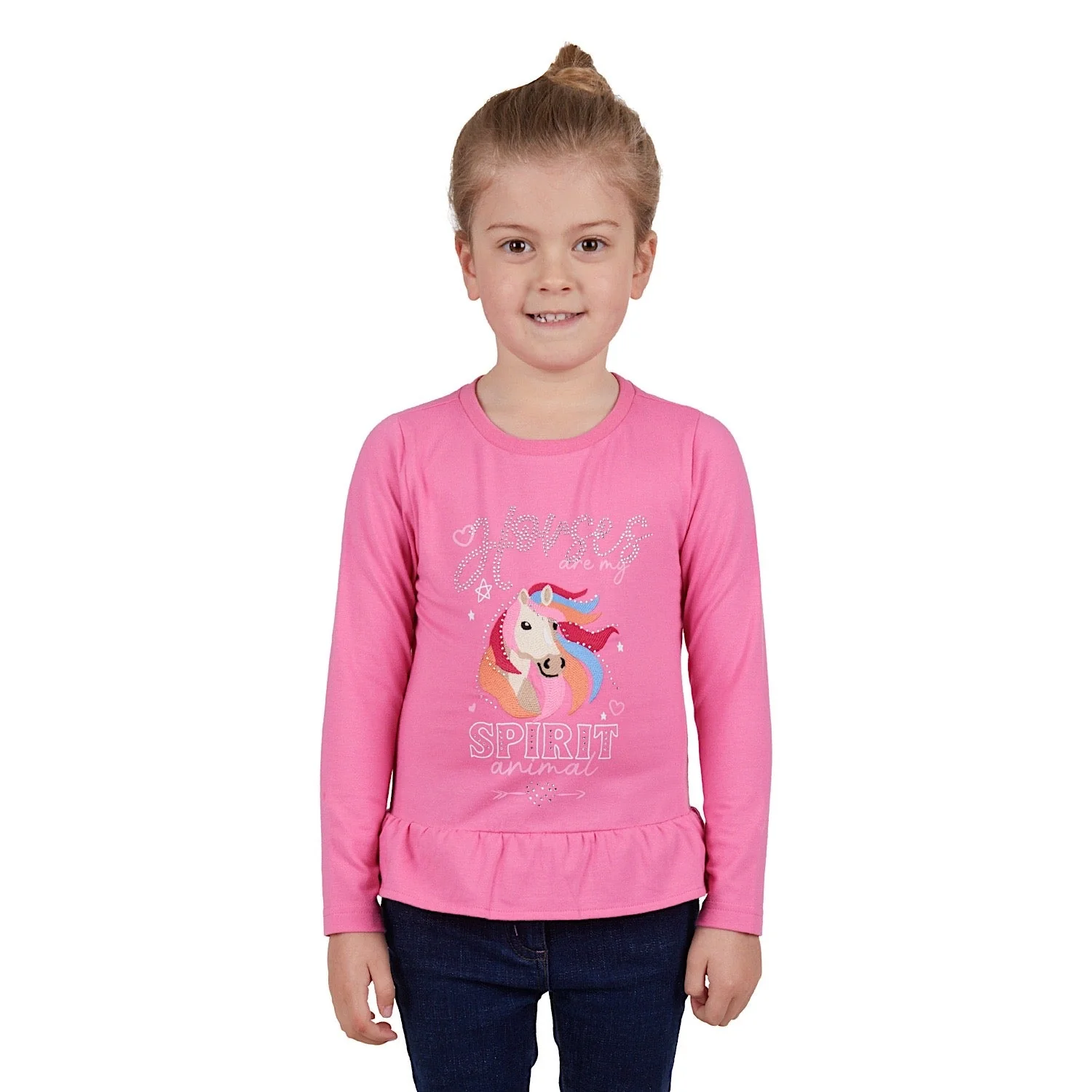 Thomas Cook Girls Aria Long Sleeve Tee Rose
