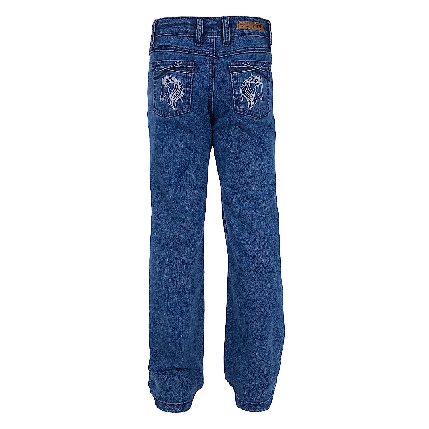 Thomas Cook Girl's Heather Boot Cut Jean - Light Wash - Image 3