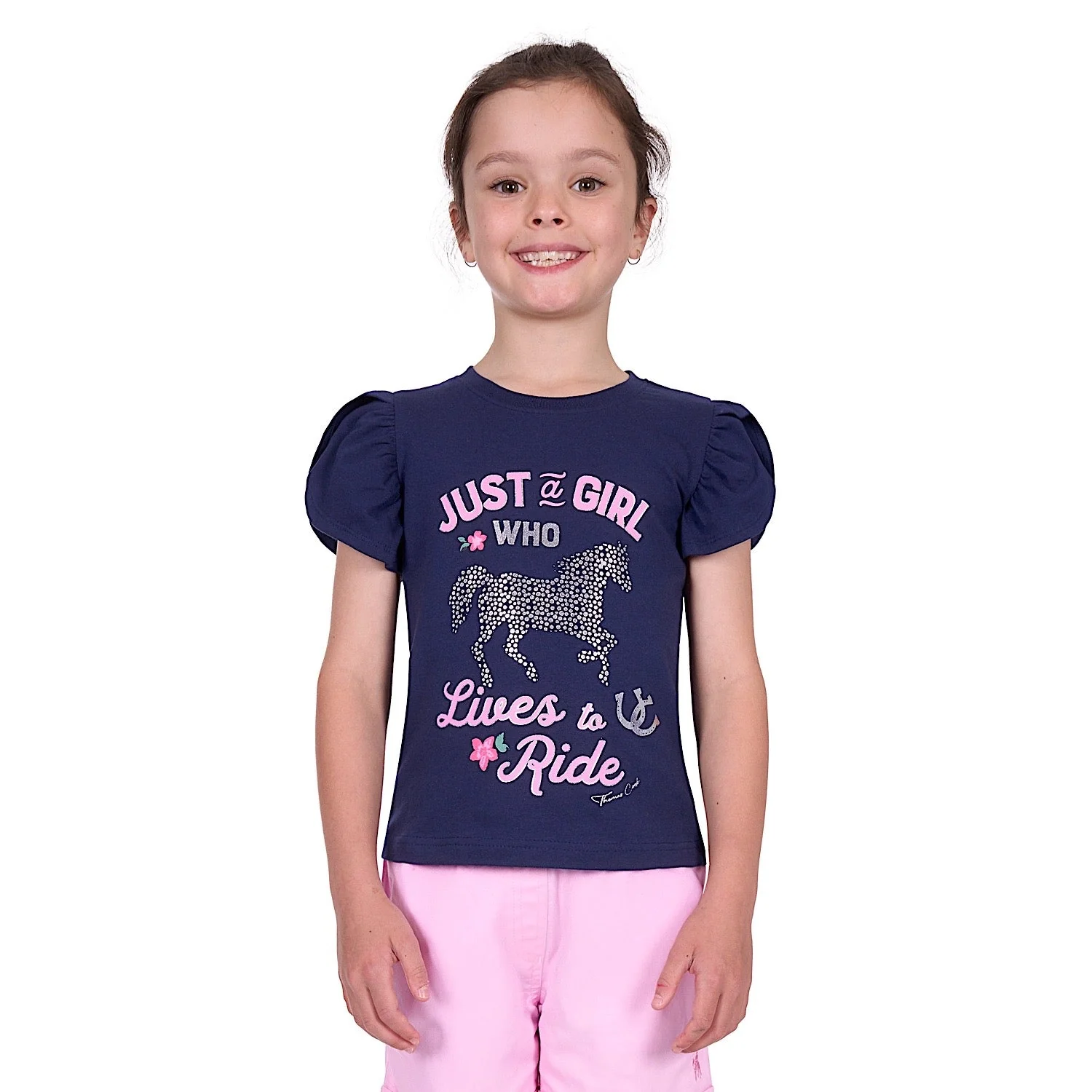 Thomas Cook Girl's Heidi Tee - Navy