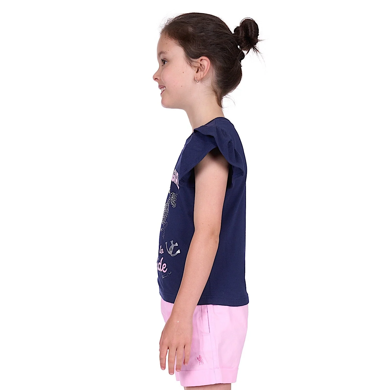 Thomas Cook Girl's Heidi Tee - Navy - Image 2