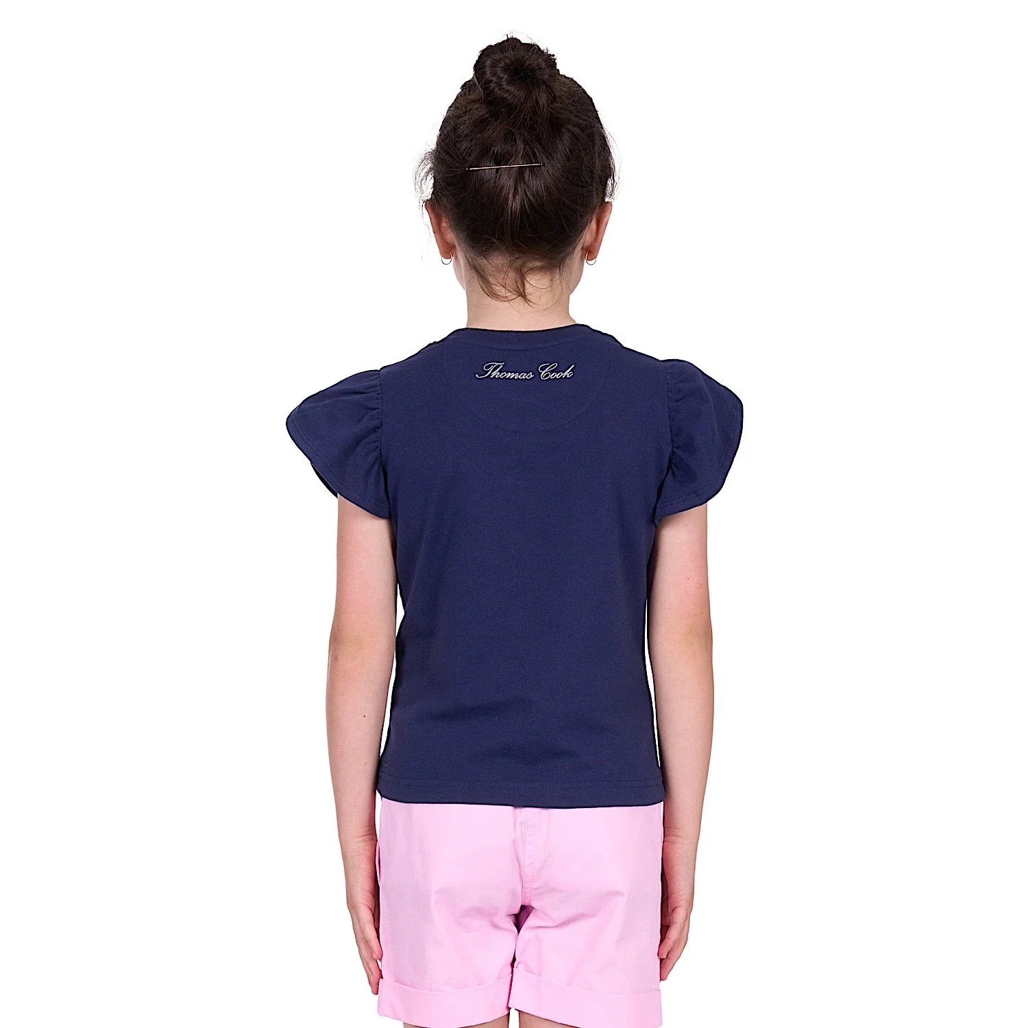 Thomas Cook Girl's Heidi Tee - Navy - Image 3