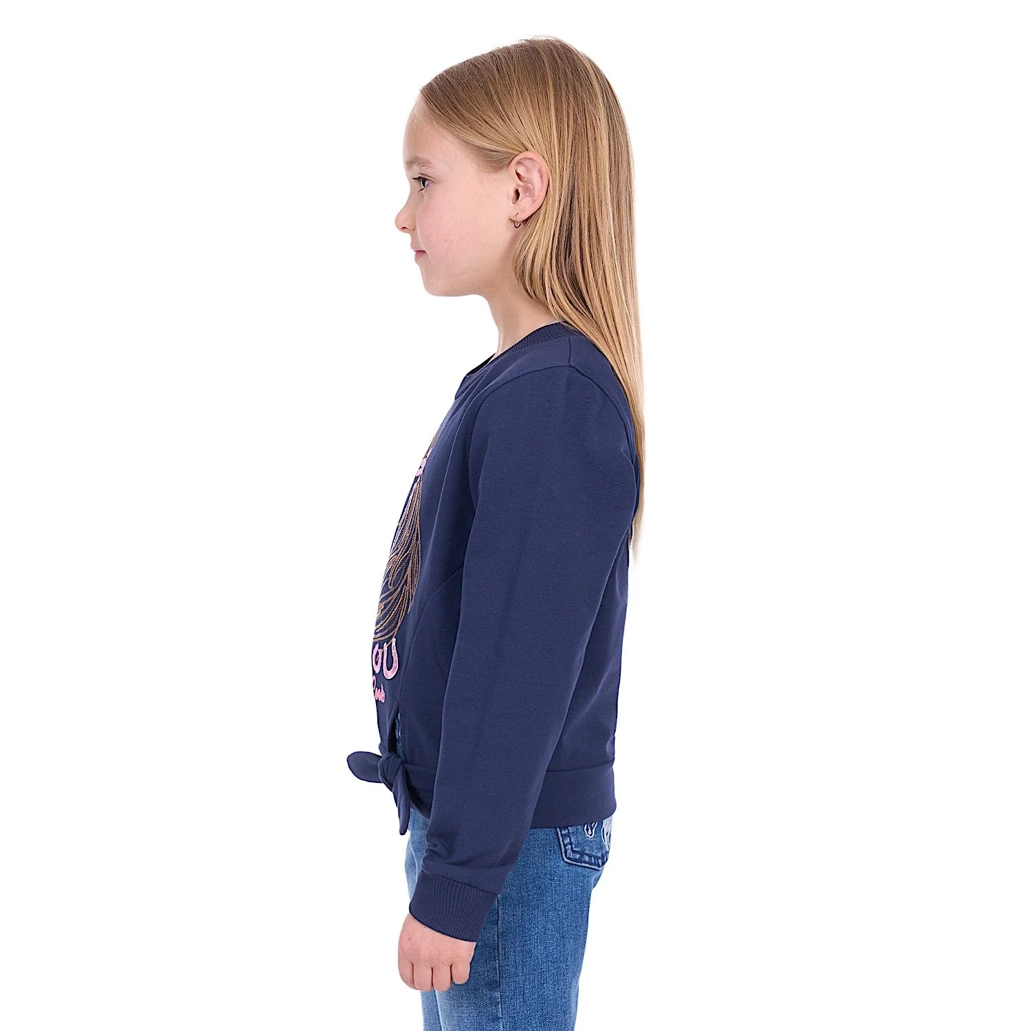 Thomas Cook Girl's Mia Crew - Navy - Image 2